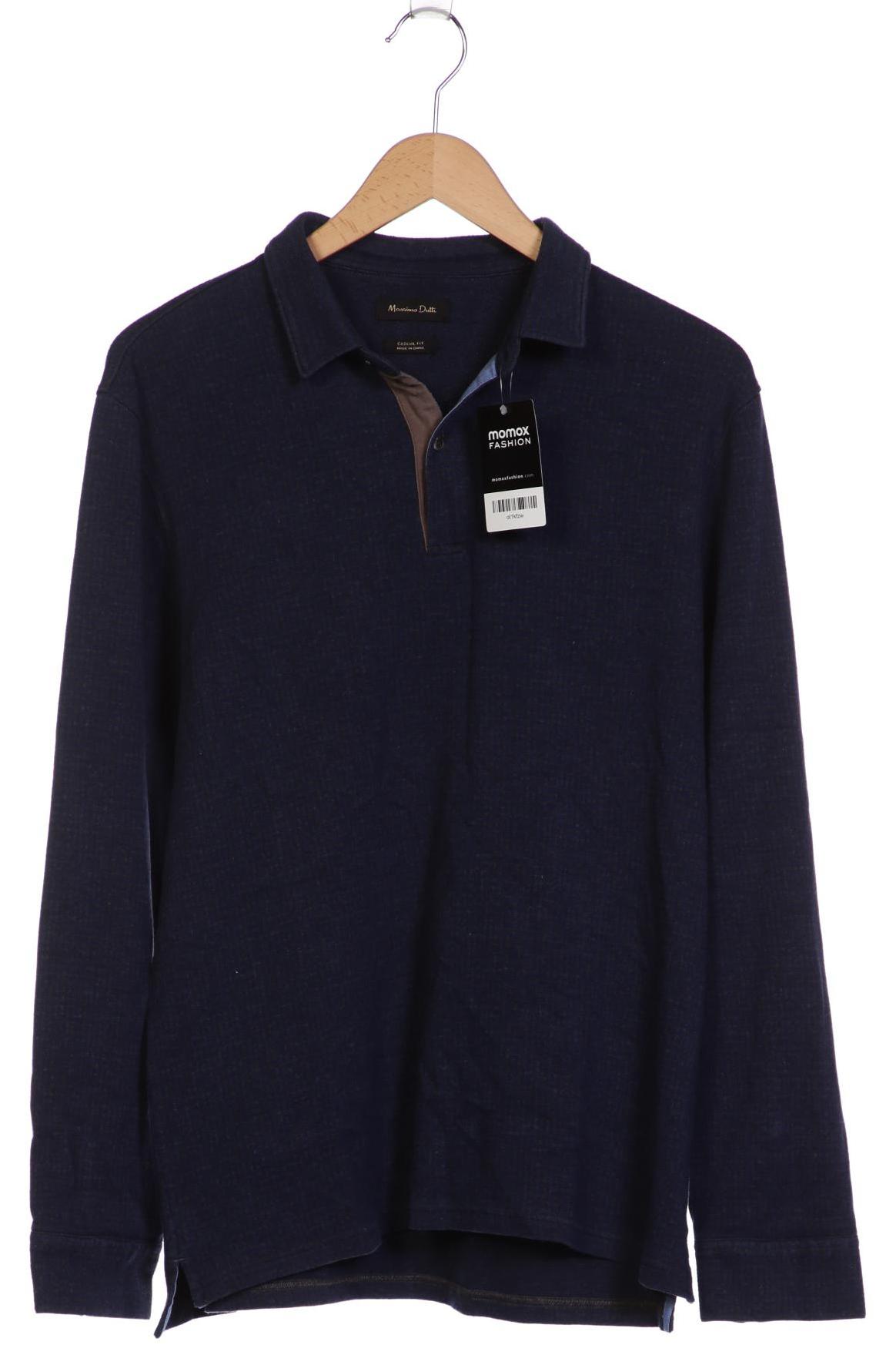 

Massimo Dutti Herren Poloshirt, marineblau, Gr. 54