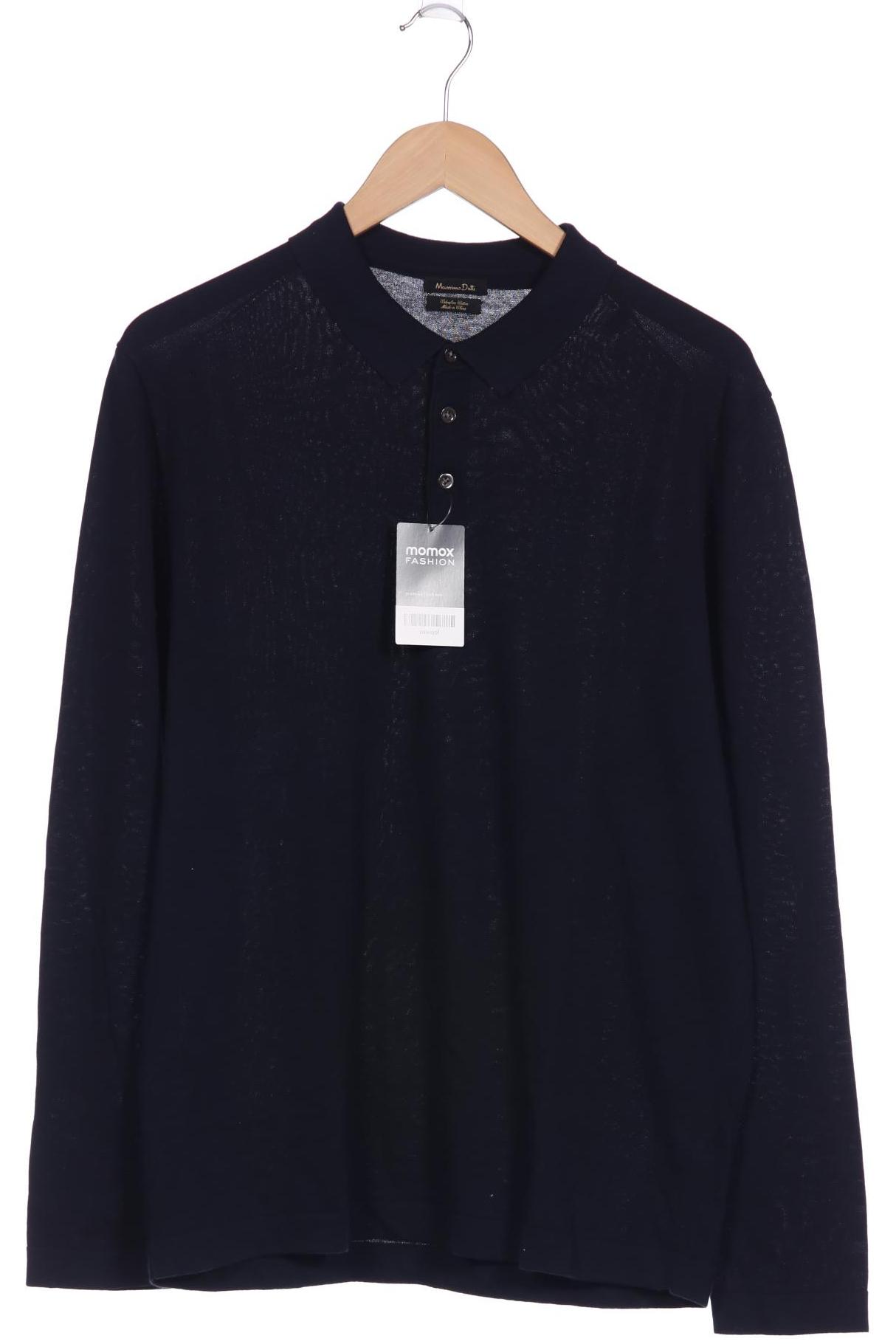 

Massimo Dutti Herren Poloshirt, marineblau