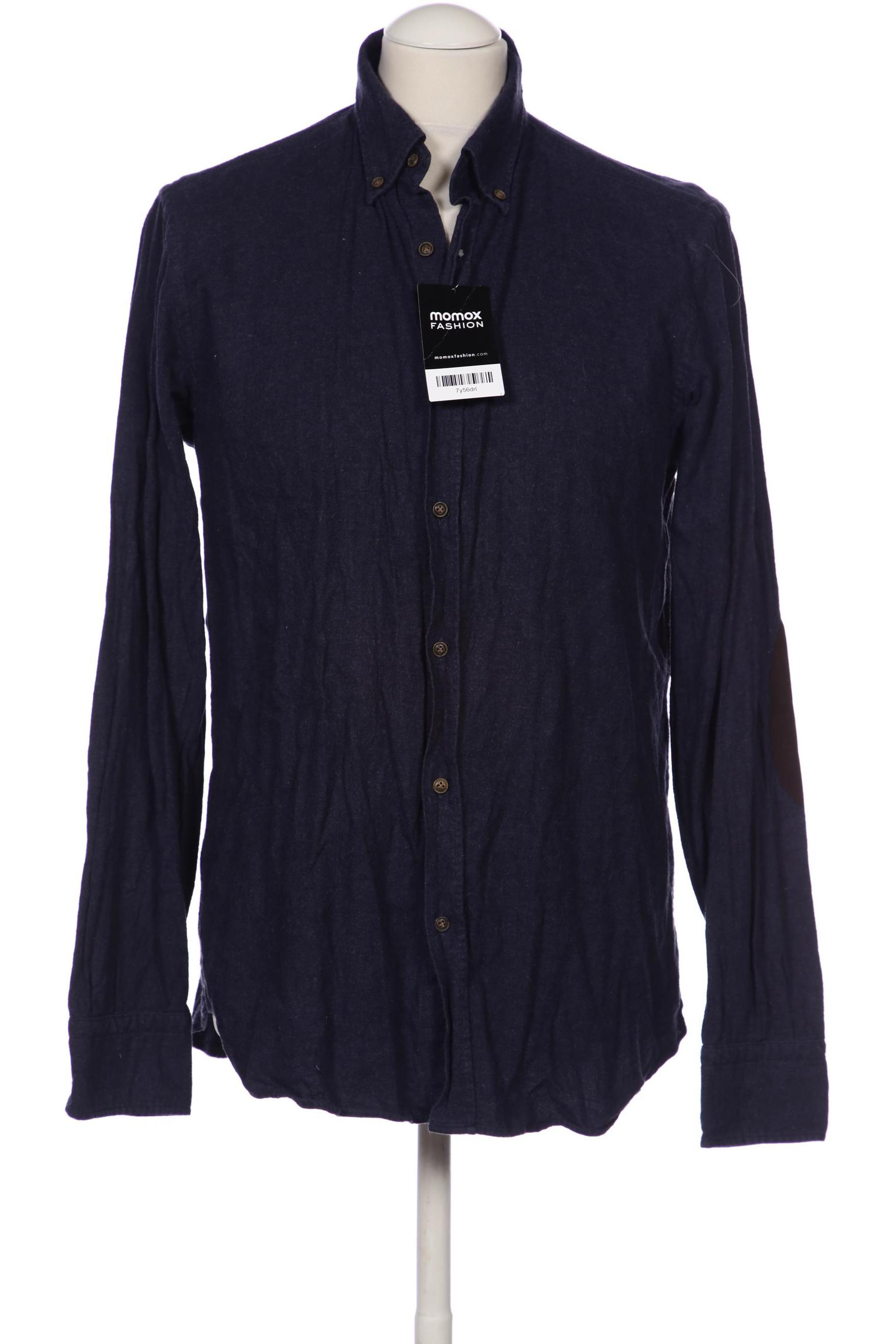 

Massimo Dutti Herren Hemd, marineblau