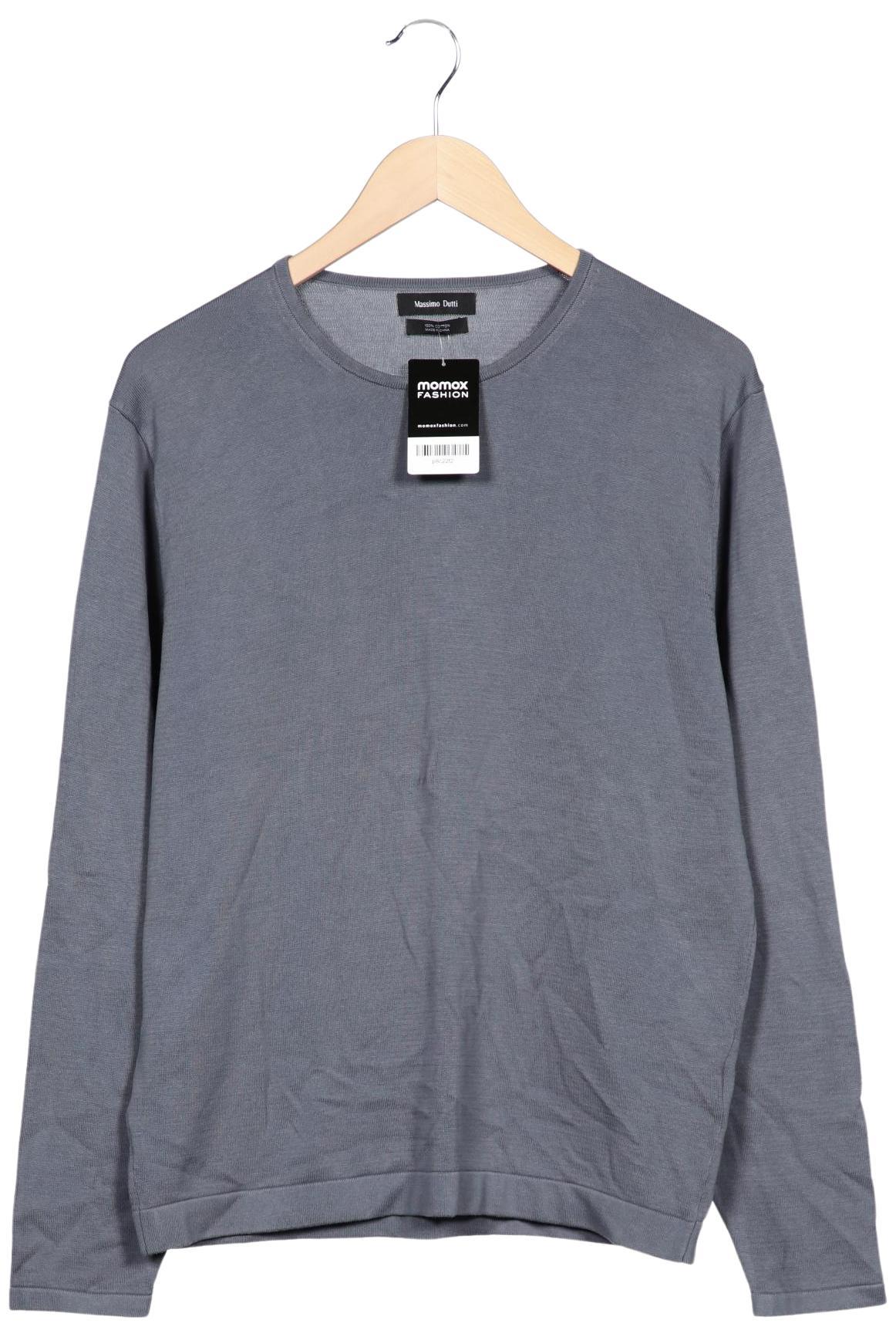 

Massimo Dutti Herren Pullover, grau, Gr. 48