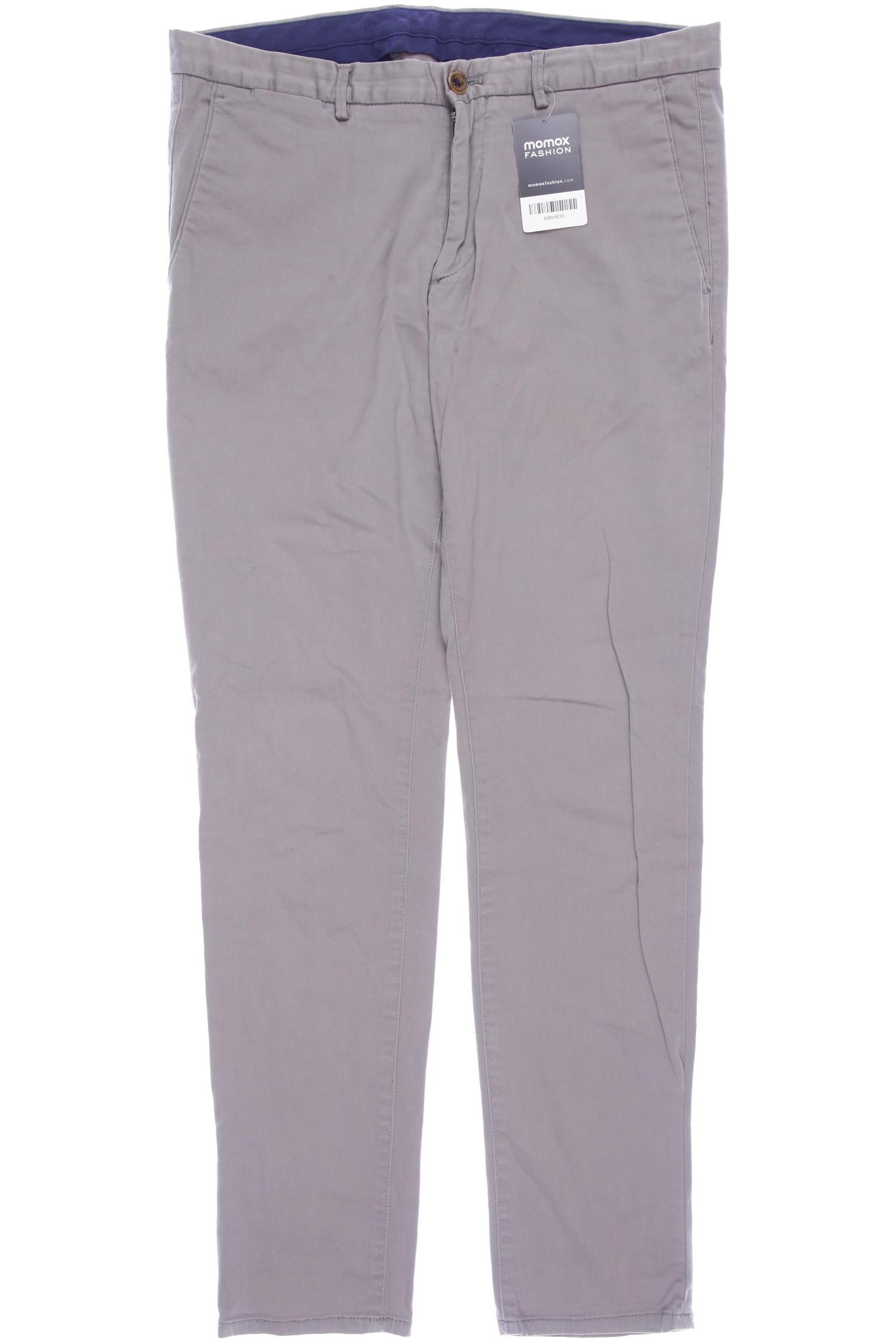 

Massimo Dutti Herren Stoffhose, grau, Gr. 42