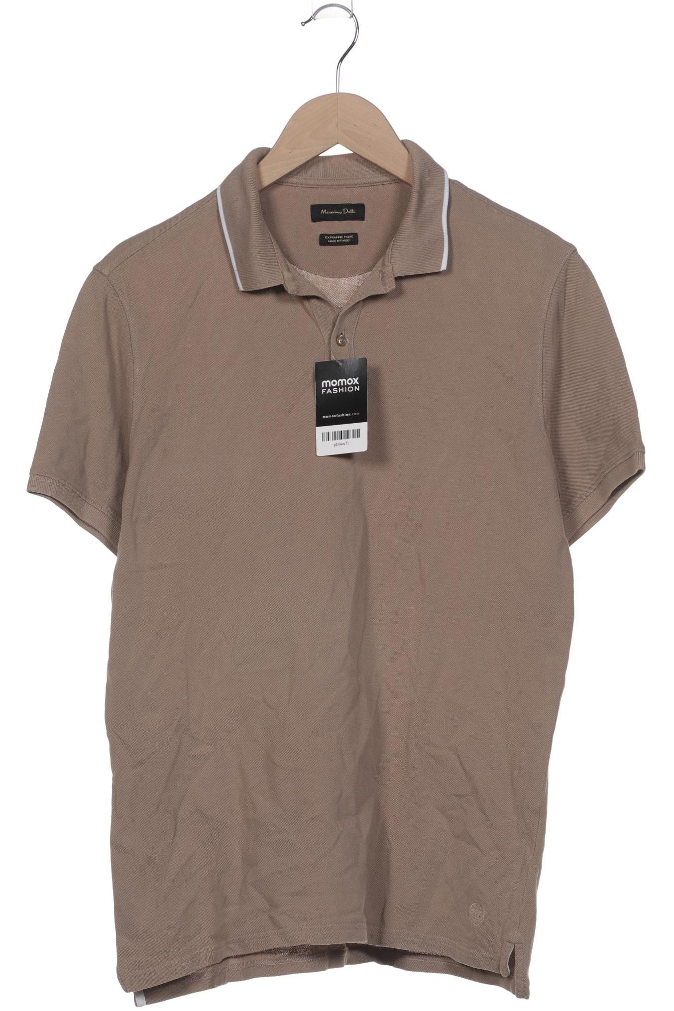 

Massimo Dutti Herren Poloshirt, braun, Gr. 52