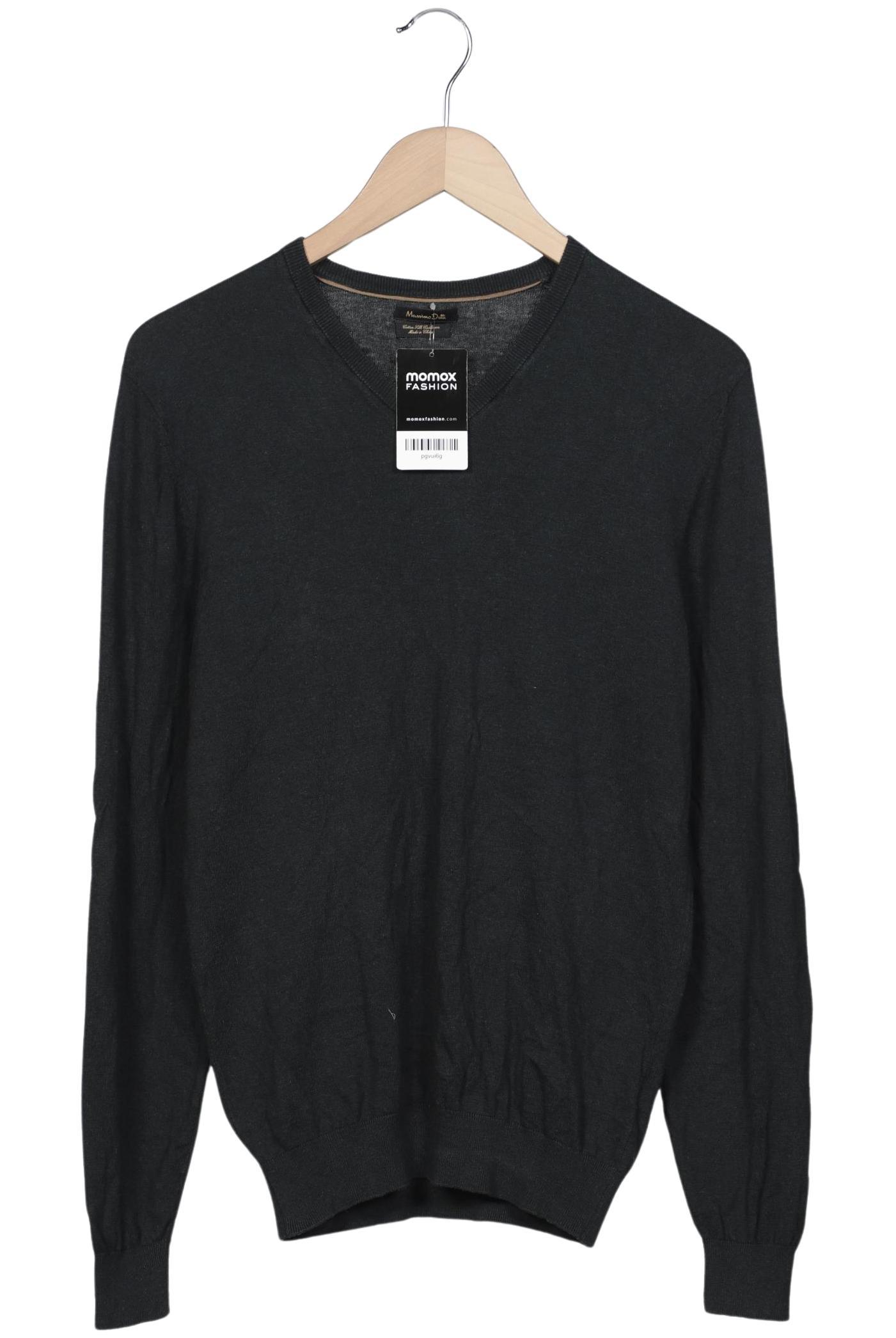 

Massimo Dutti Herren Pullover, schwarz, Gr. 48