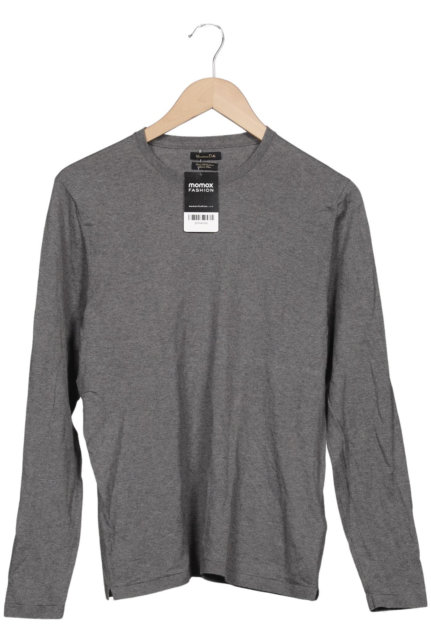 

Massimo Dutti Herren Pullover, grau, Gr. 48
