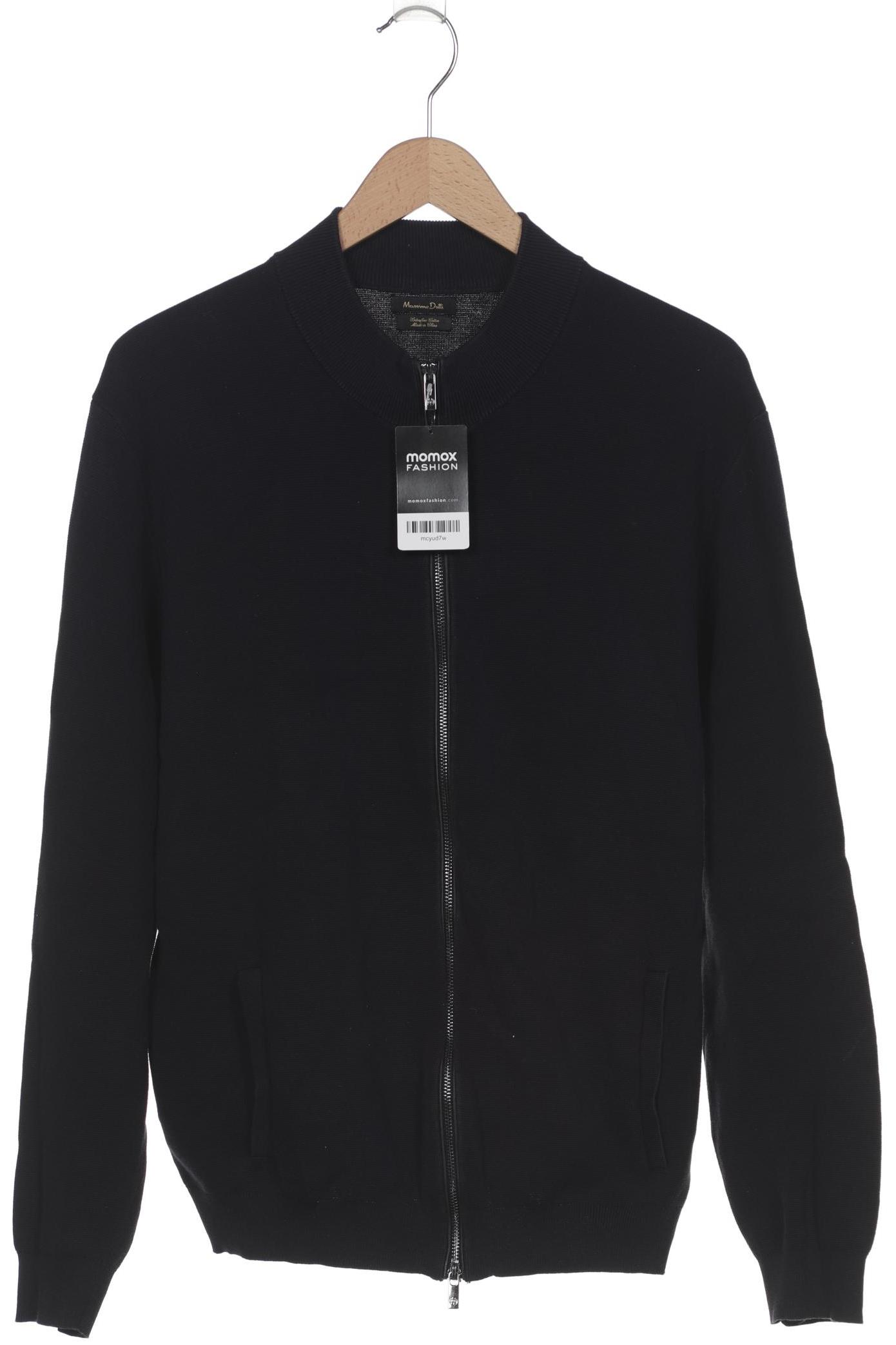 

Massimo Dutti Herren Strickjacke, marineblau, Gr. 56