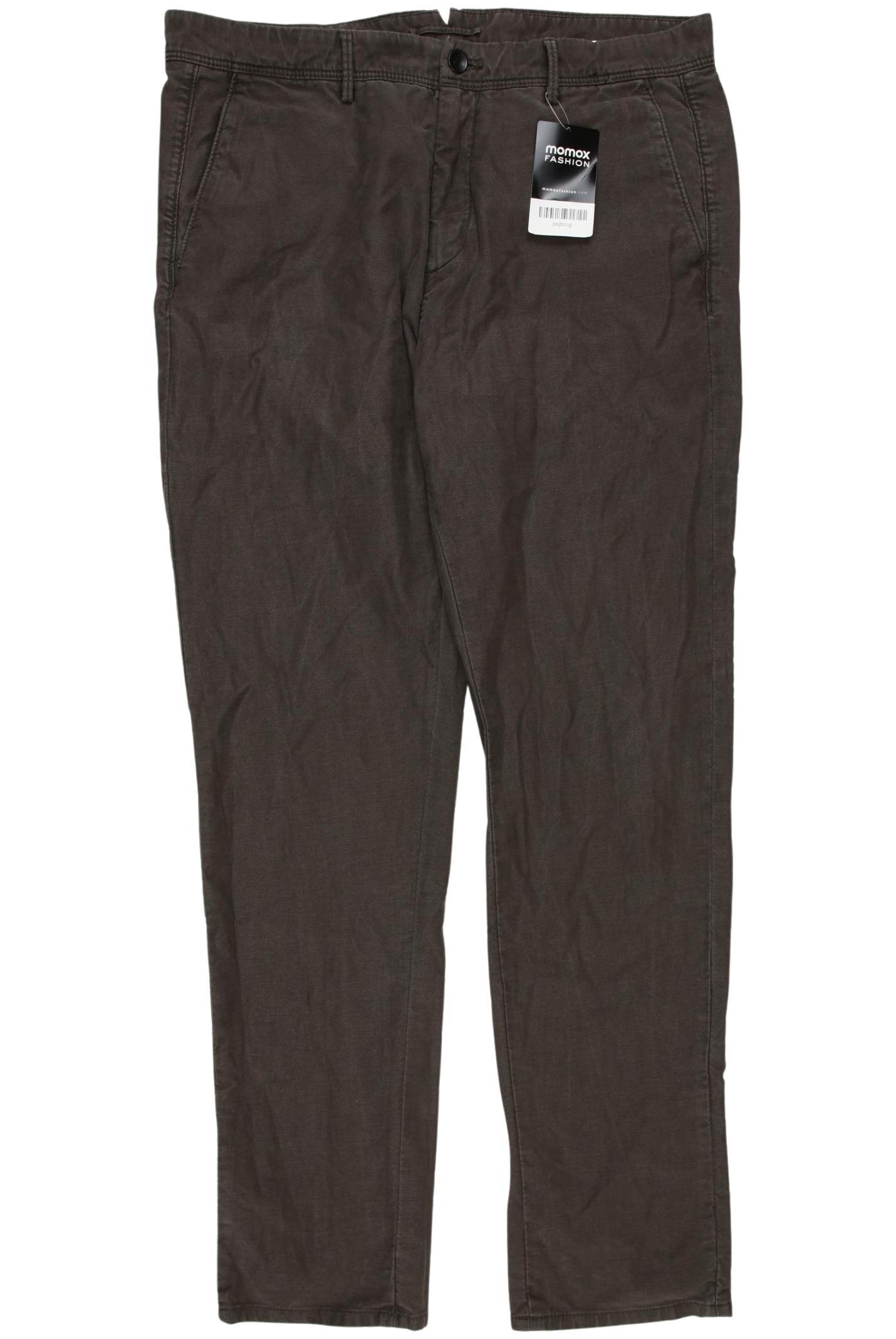 Thumbnail - Massimo Dutti Herren Stoffhose, braun, Gr. 32