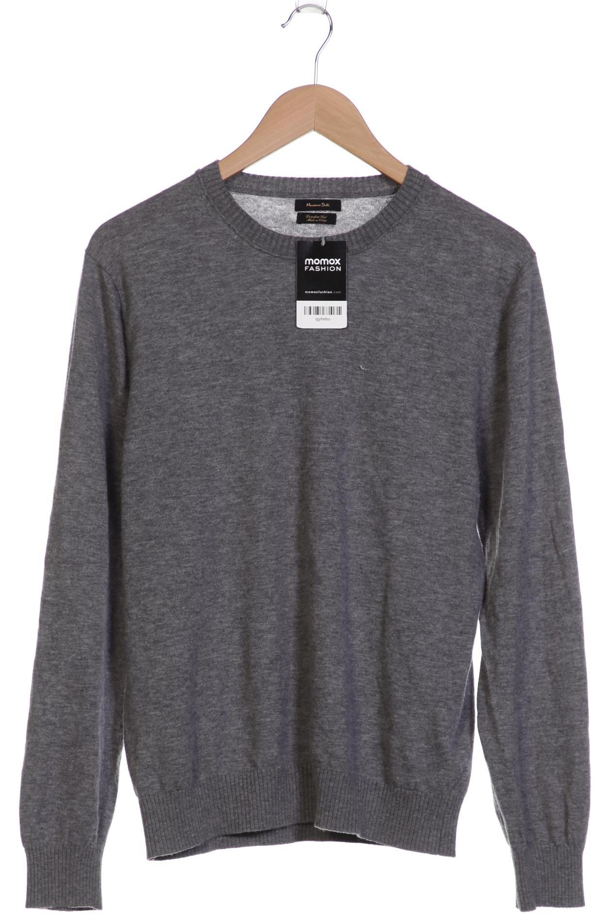 

Massimo Dutti Herren Pullover, grau, Gr. 52