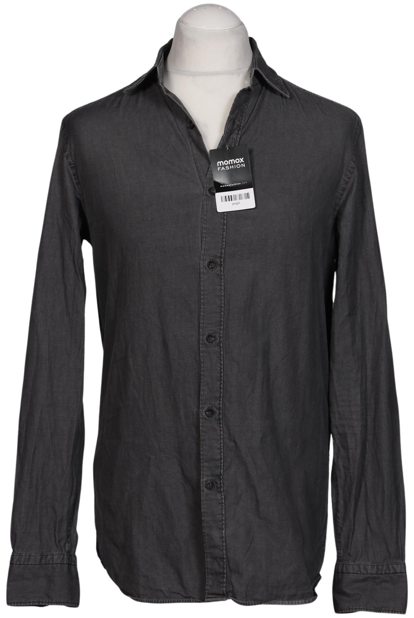 

Massimo Dutti Herren Hemd, grau, Gr. 48