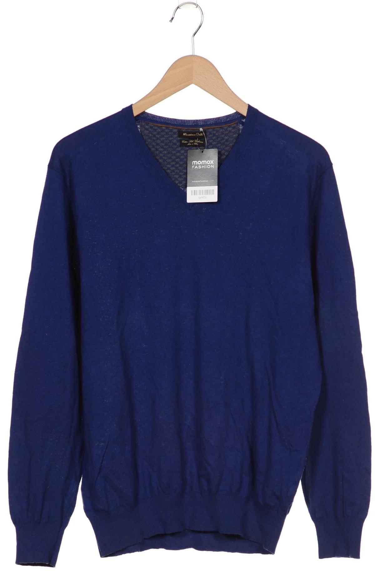 

Massimo Dutti Herren Pullover, blau