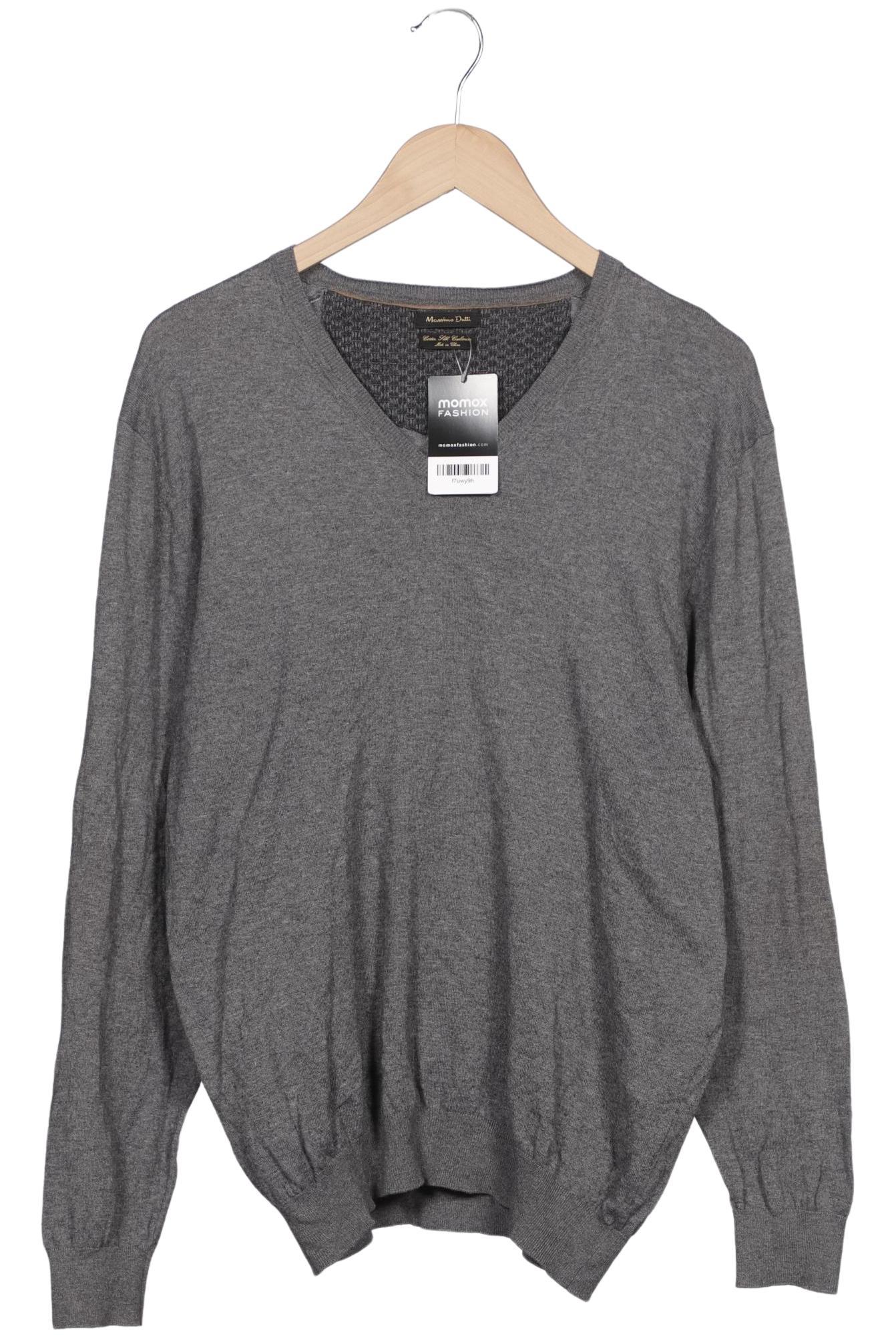 

Massimo Dutti Herren Pullover, grau, Gr. 54