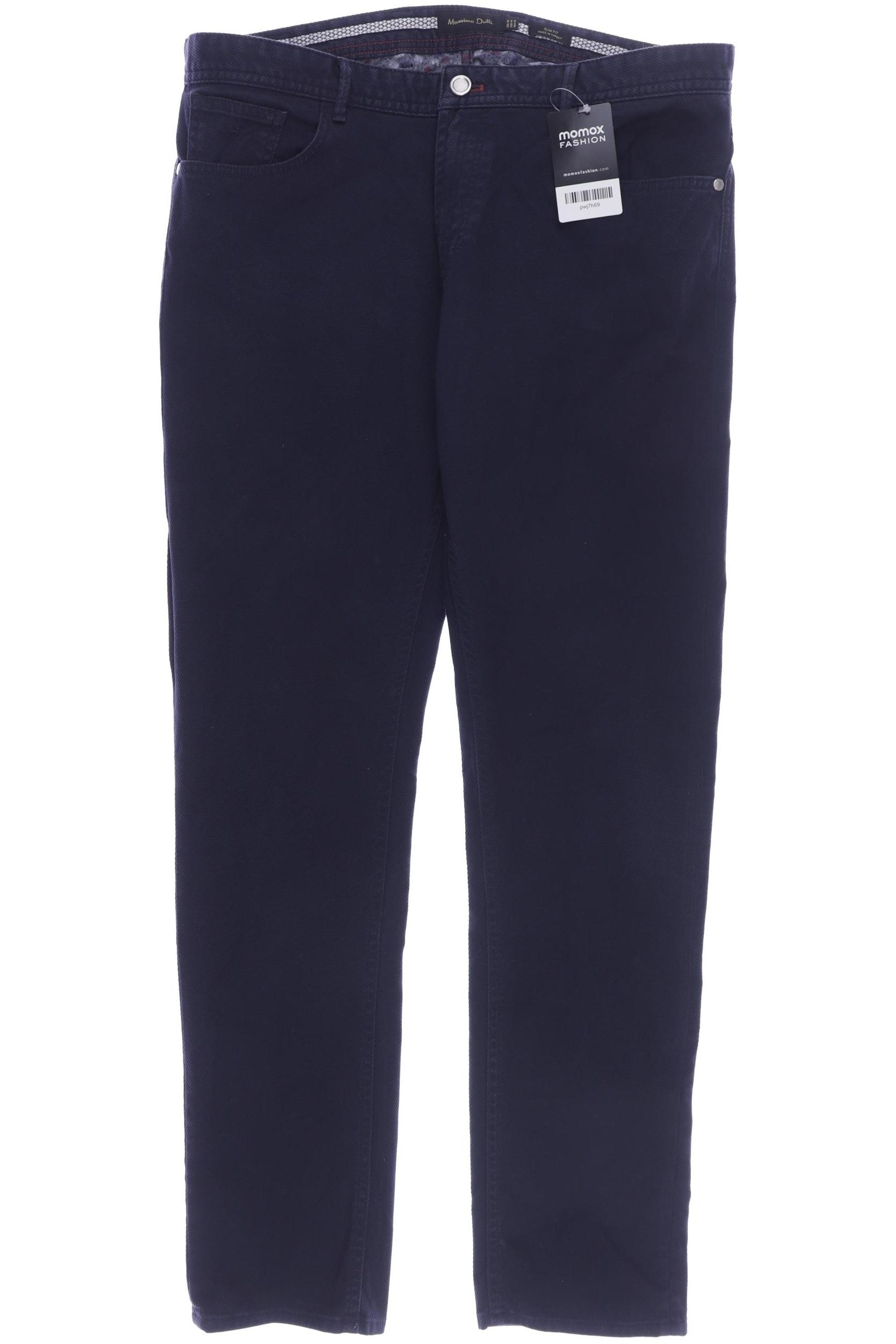 

Massimo Dutti Herren Stoffhose, marineblau
