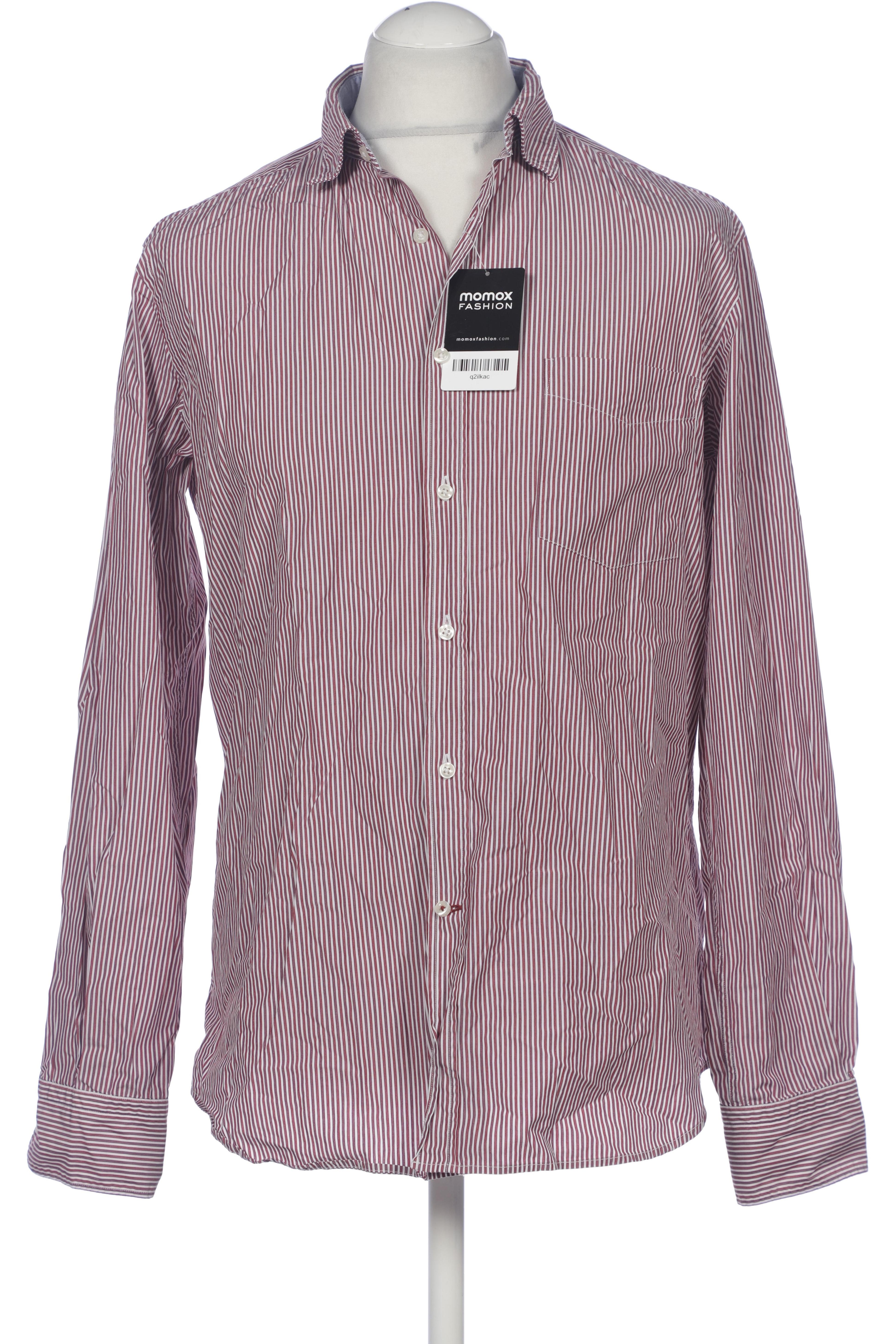 

Massimo Dutti Herren Hemd, bordeaux, Gr. 52