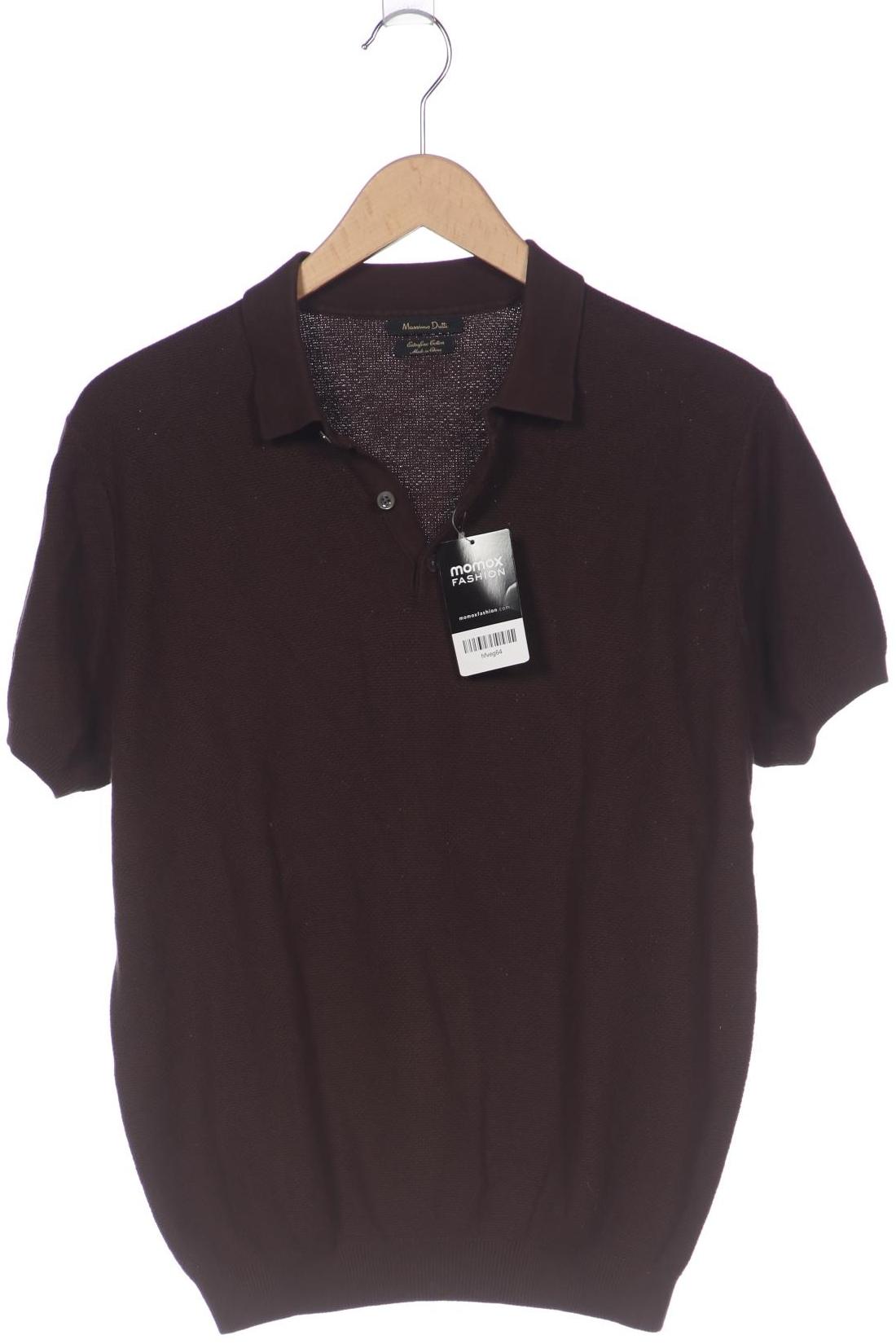 

Massimo Dutti Herren Poloshirt, braun, Gr. 52