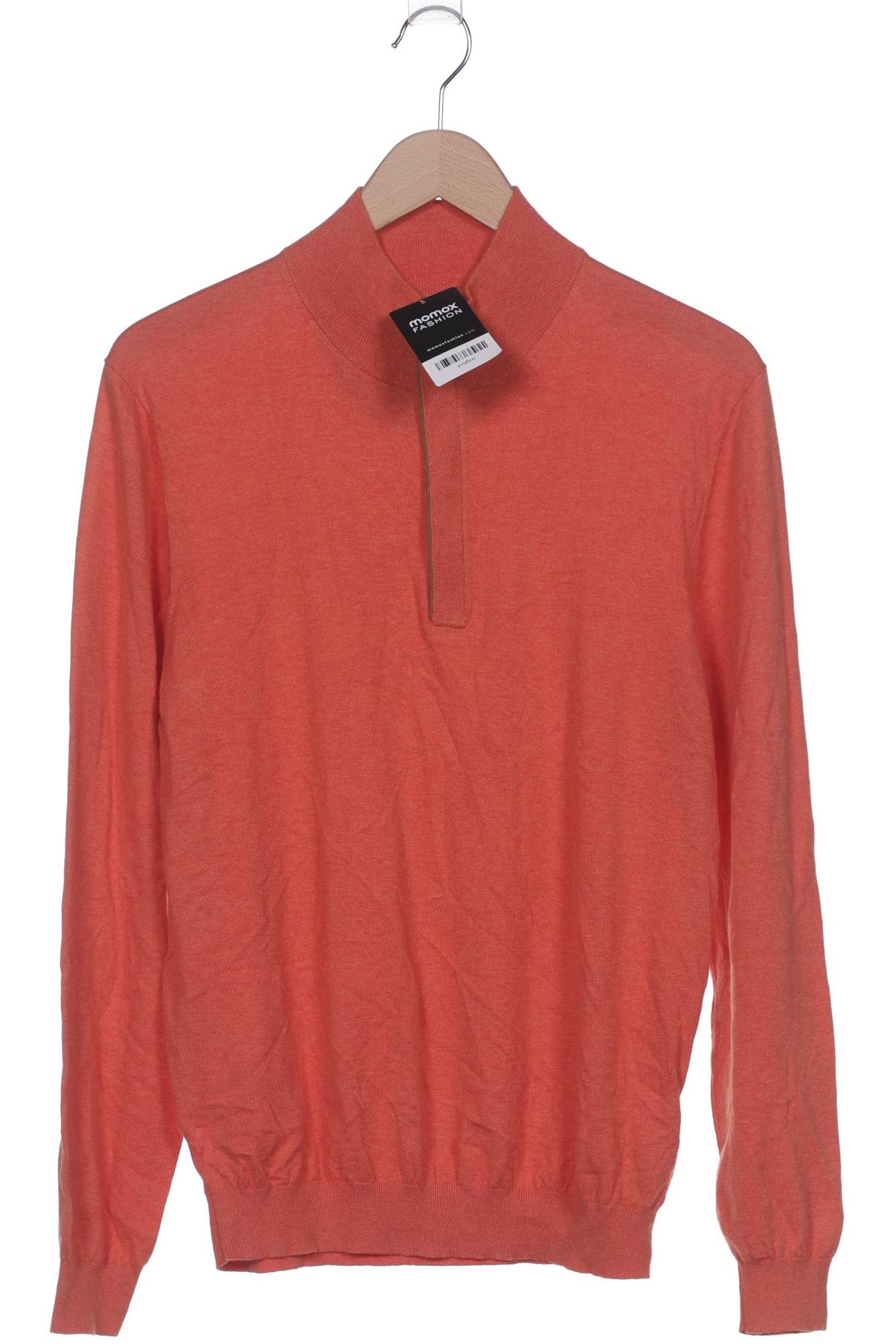 

Massimo Dutti Herren Pullover, orange, Gr. 52