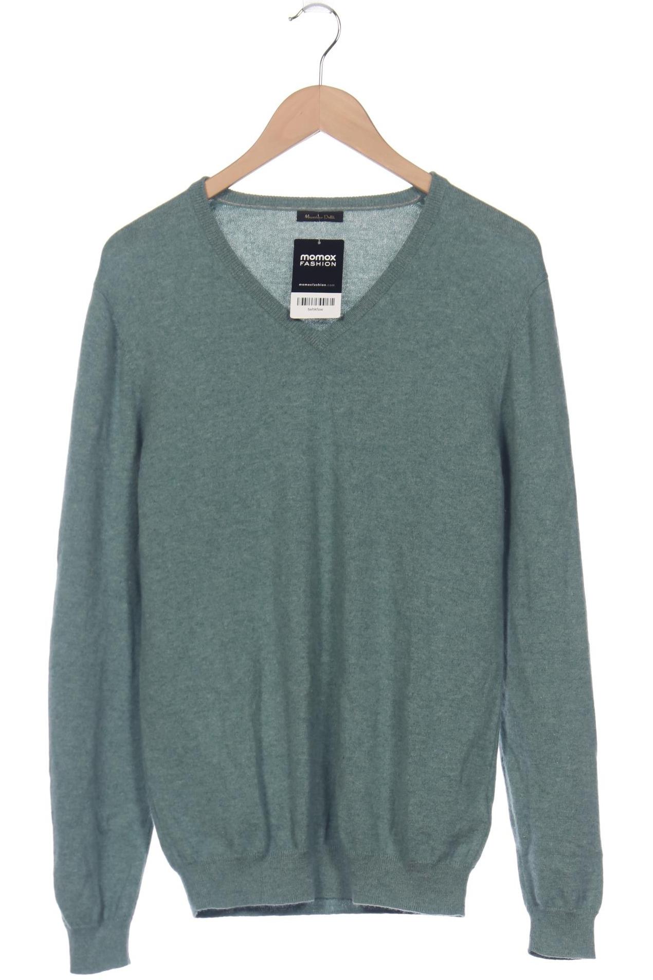 

Massimo Dutti Herren Pullover, türkis, Gr. 52