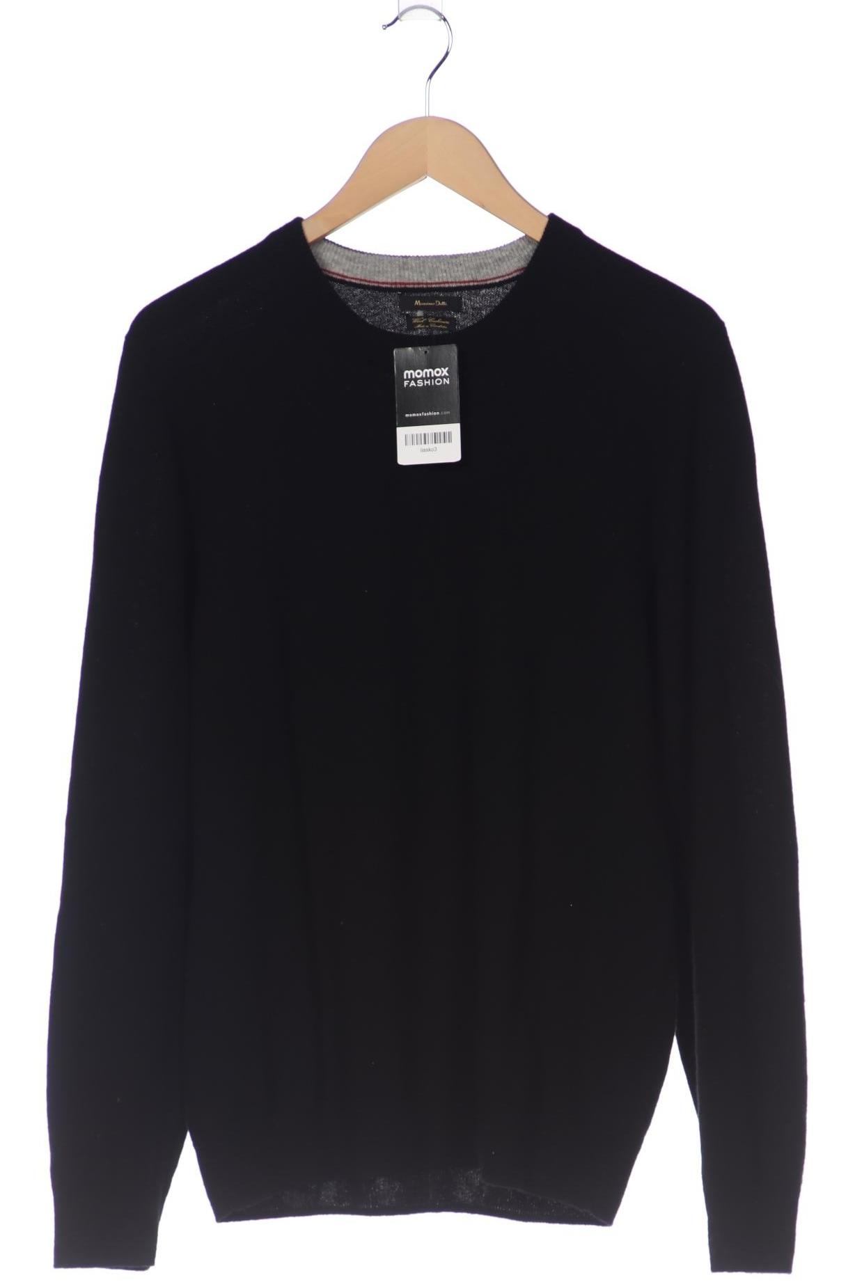

Massimo Dutti Herren Pullover, schwarz, Gr. 52
