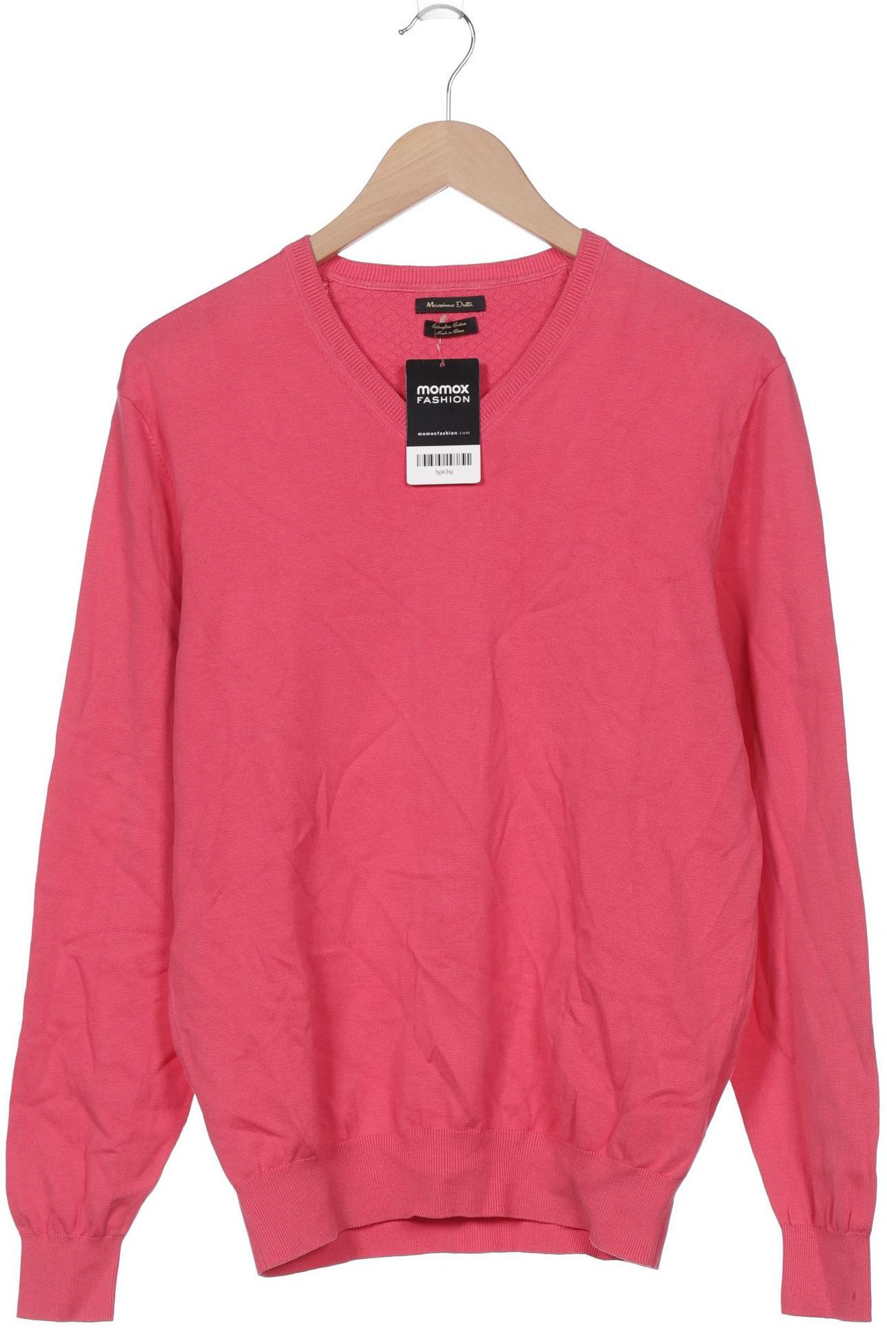 

Massimo Dutti Herren Pullover, pink, Gr. 52