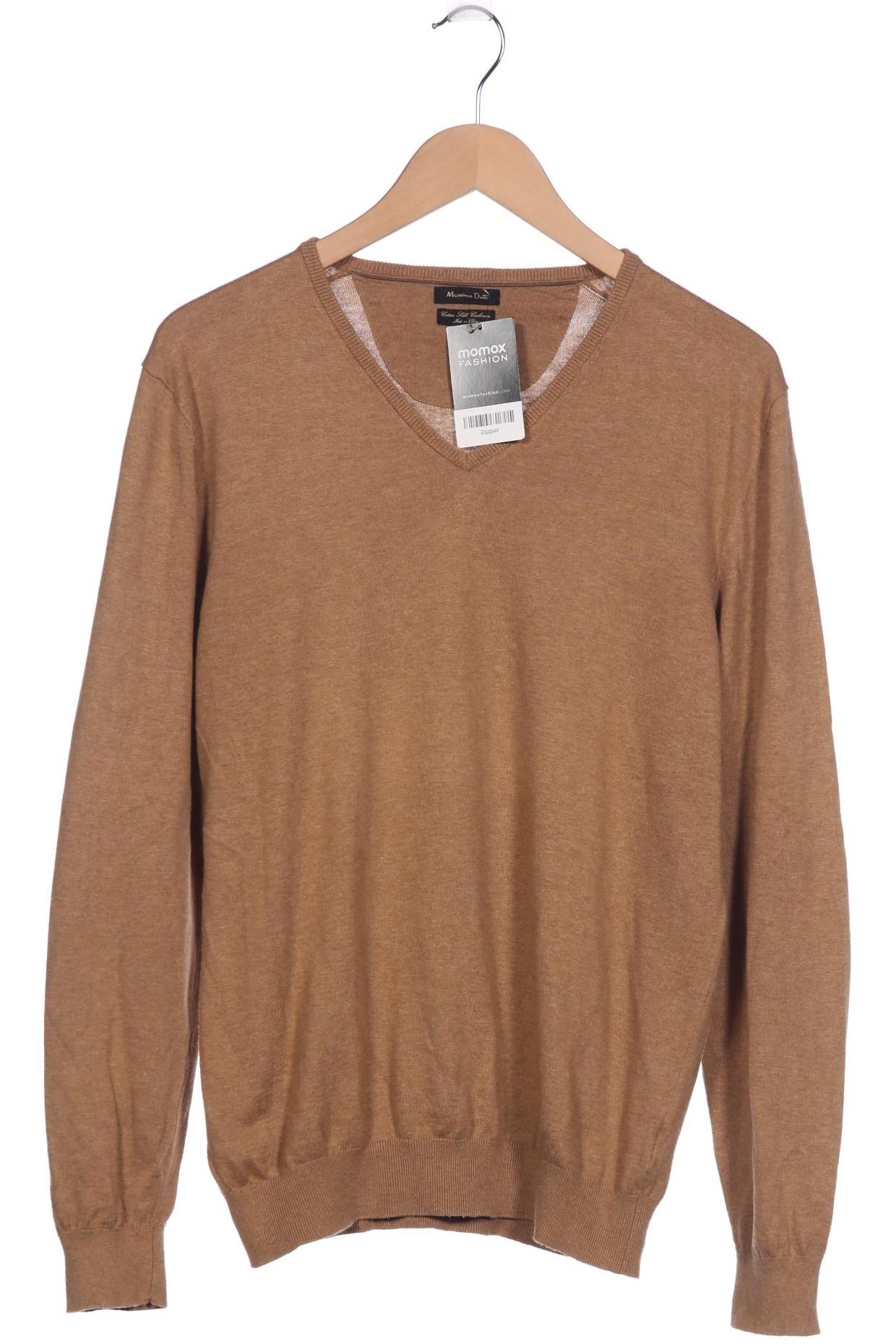 

Massimo Dutti Herren Pullover, braun, Gr. 52