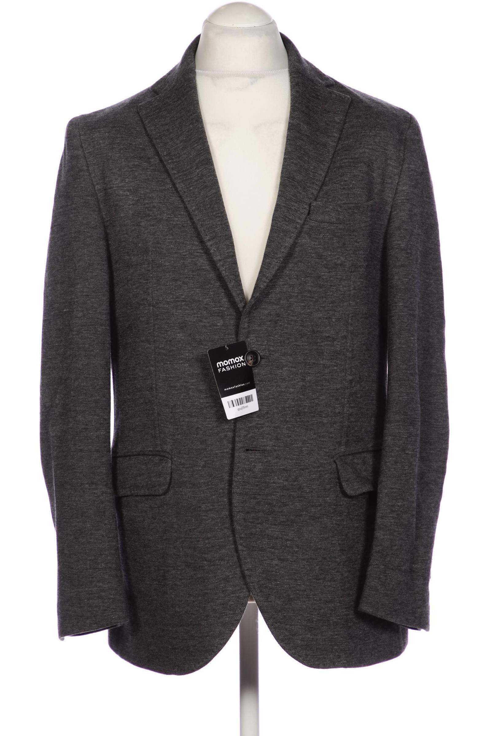 

Massimo Dutti Herren Sakko, grau, Gr. 52