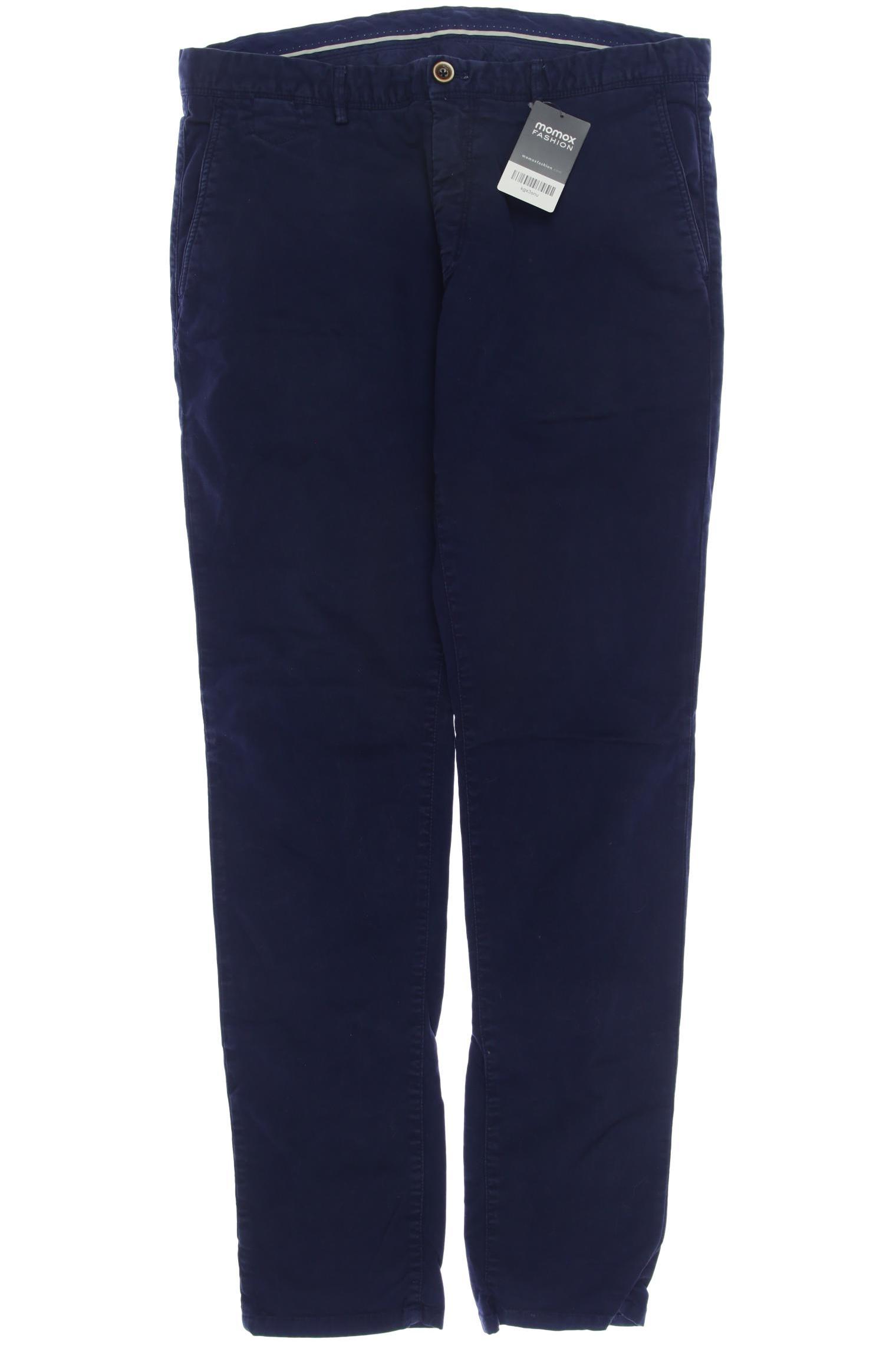 

Massimo Dutti Herren Stoffhose, marineblau, Gr. 46