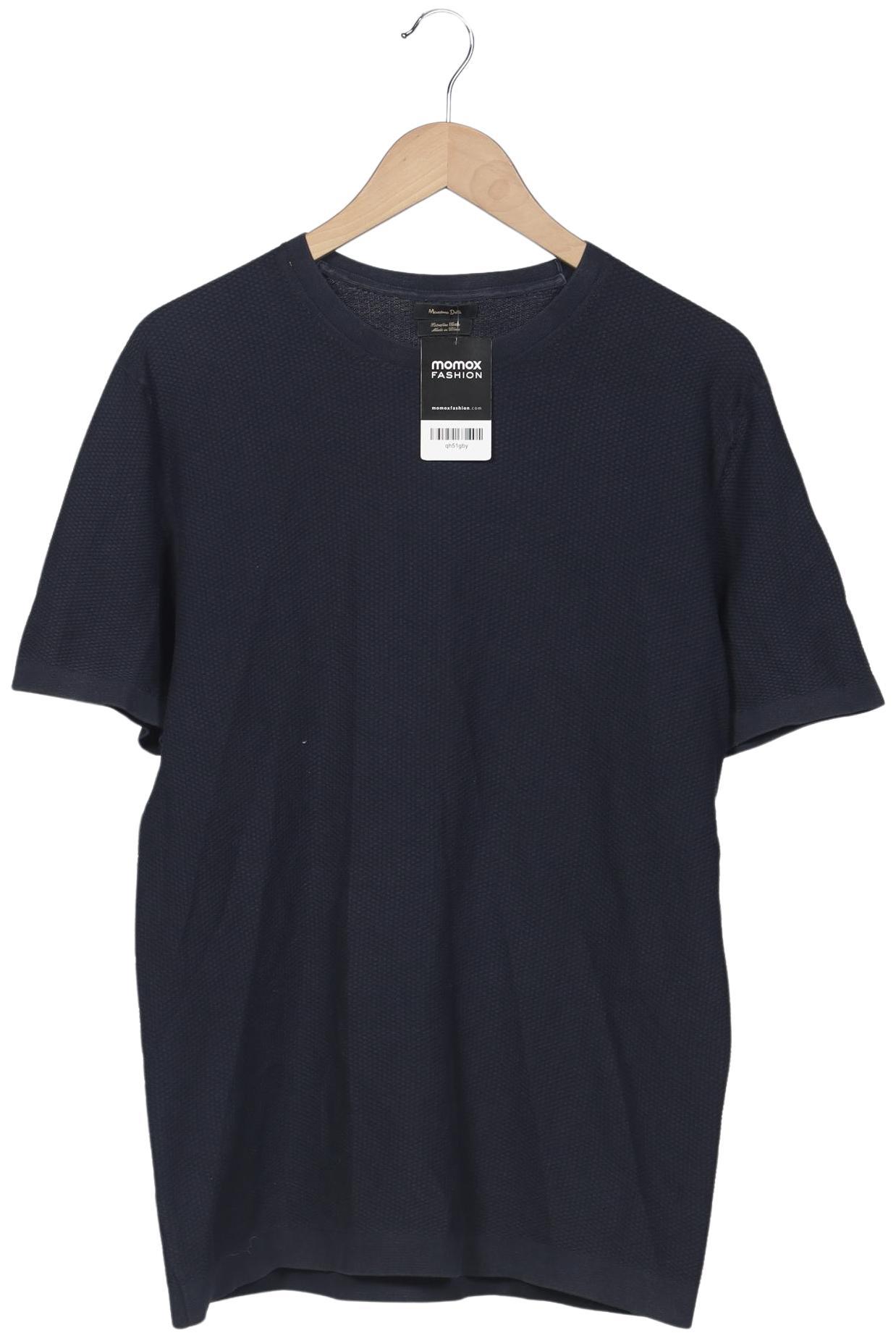 

Massimo Dutti Herren T-Shirt, marineblau, Gr. 54