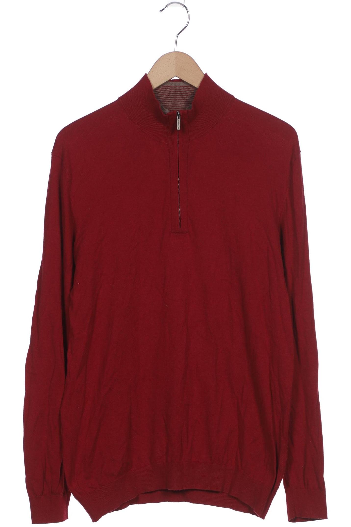 

Massimo Dutti Herren Pullover, rot, Gr. 56