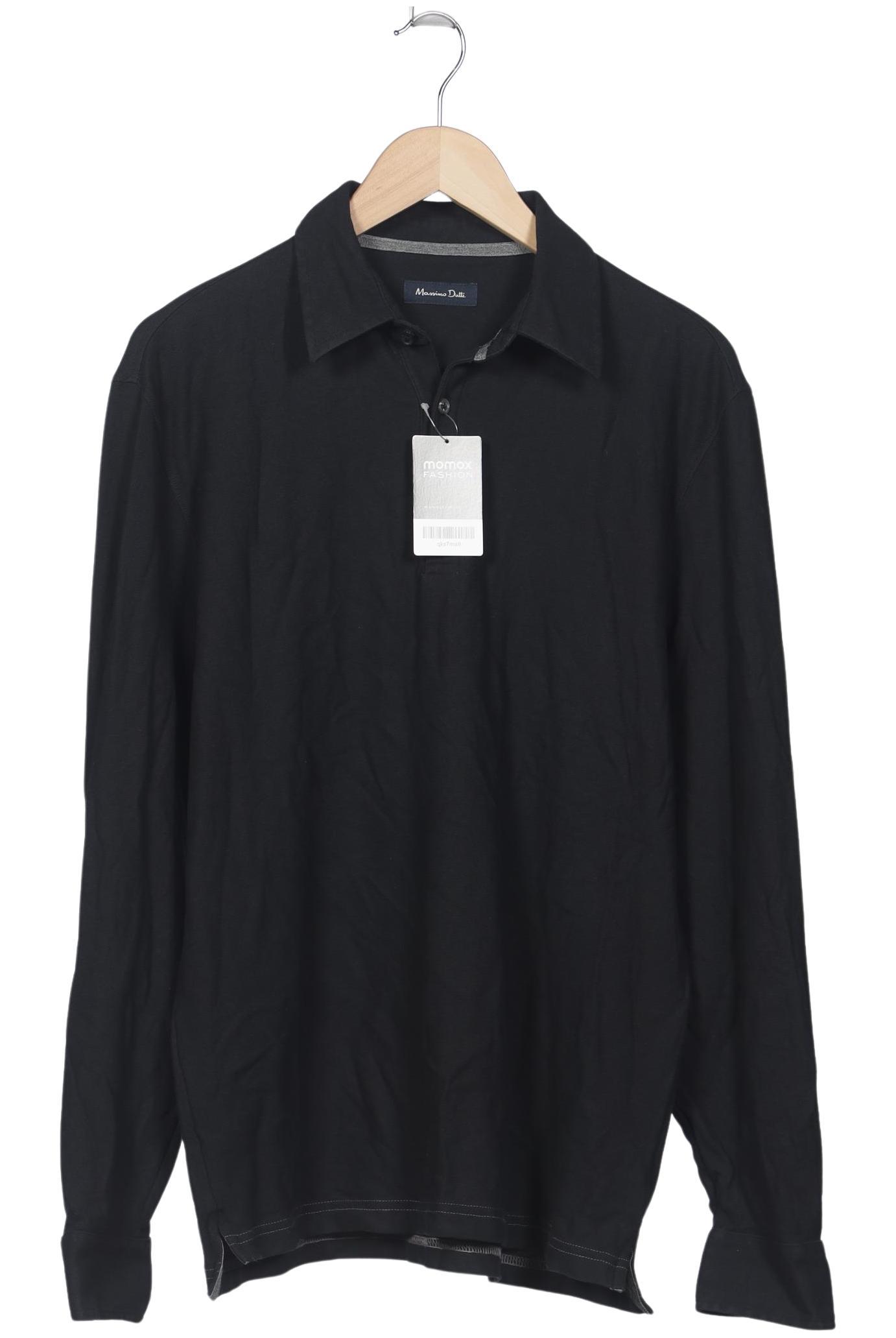 

Massimo Dutti Herren Poloshirt, schwarz, Gr. 54