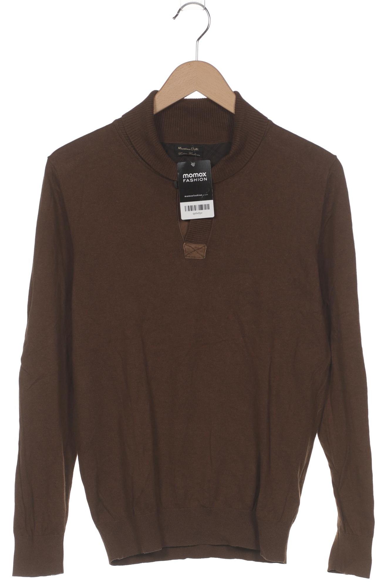 

Massimo Dutti Herren Pullover, braun, Gr. 48