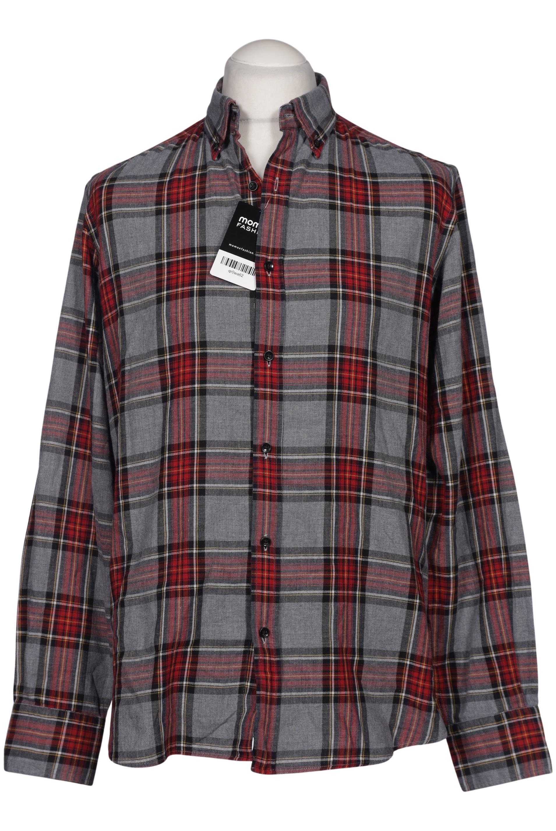 

Massimo Dutti Herren Hemd, grau, Gr. 52