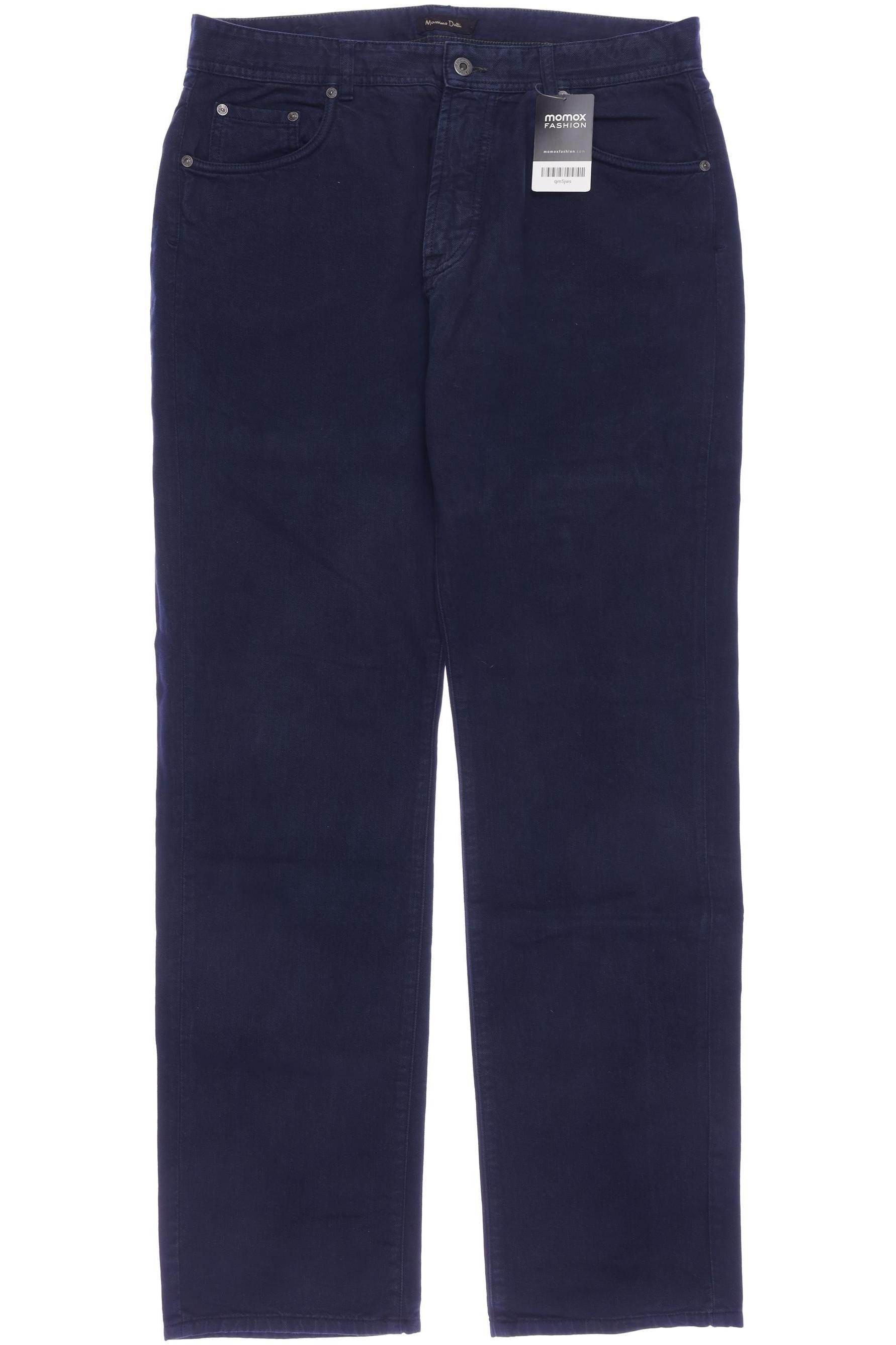 

Massimo Dutti Herren Jeans, marineblau, Gr. 48