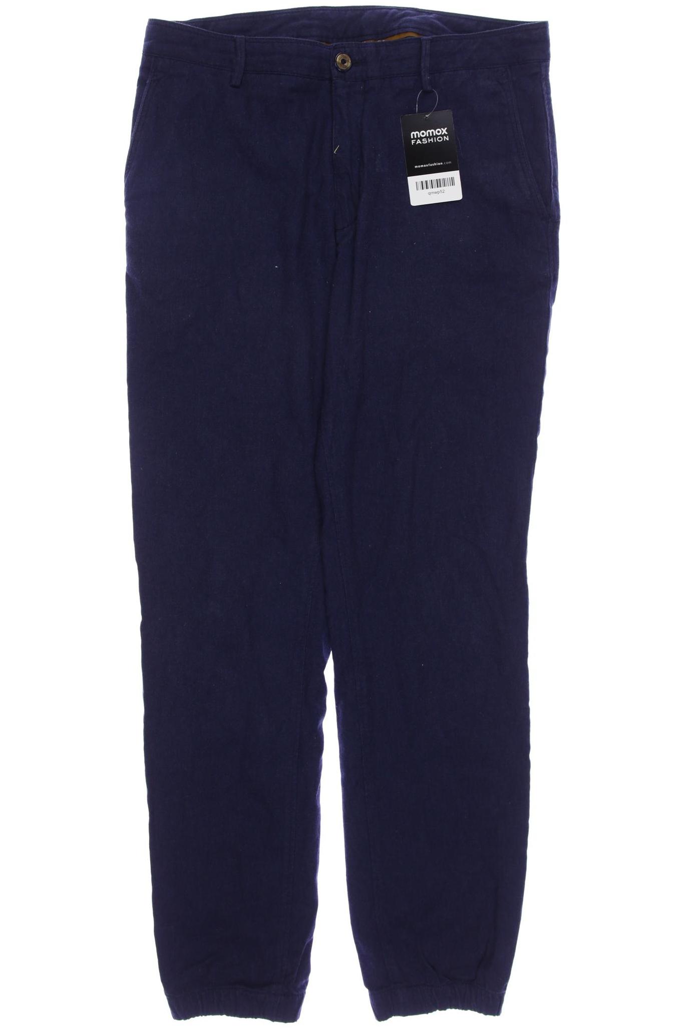 

Massimo Dutti Herren Stoffhose, marineblau, Gr. 30