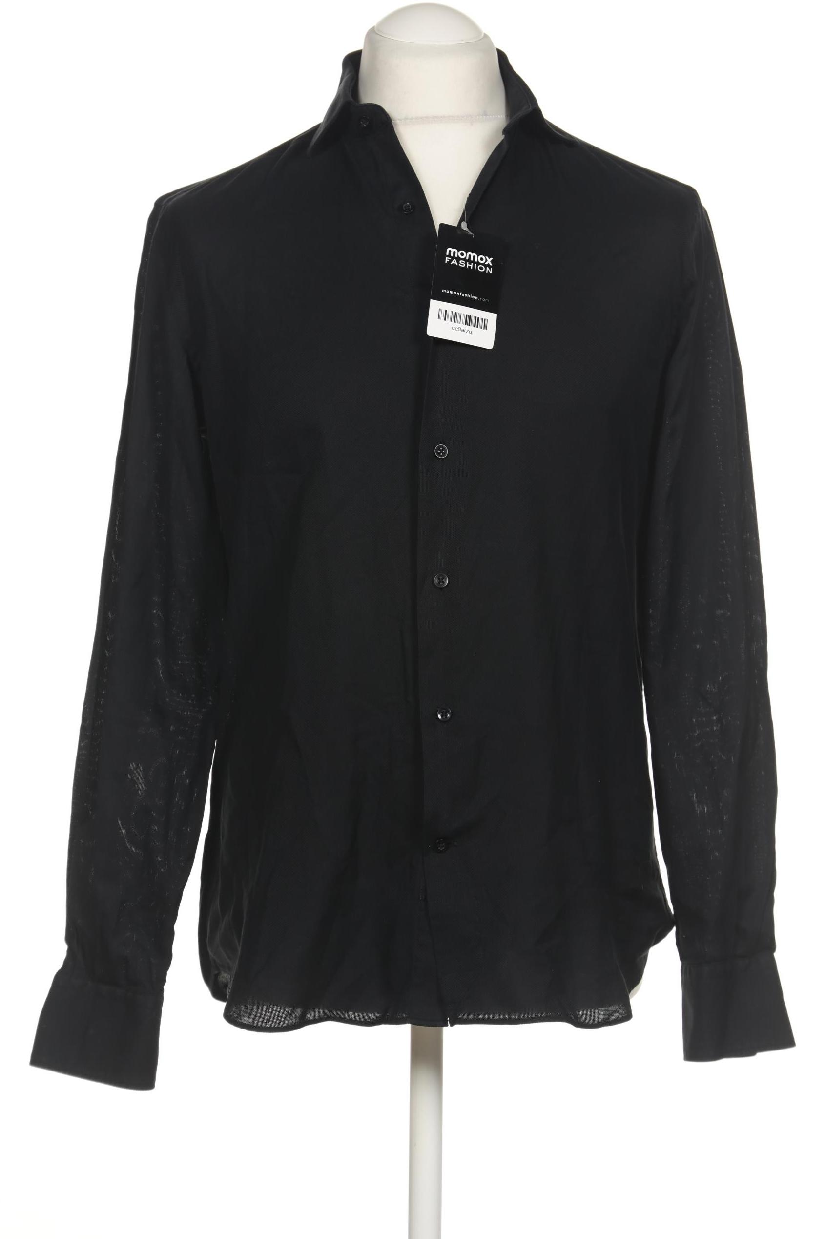 

Massimo Dutti Herren Hemd, schwarz, Gr. 50