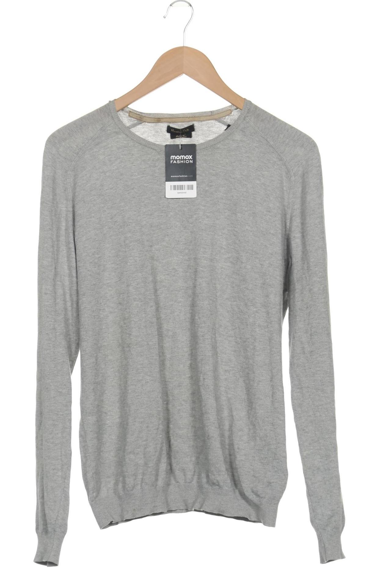 

Massimo Dutti Herren Pullover, grau, Gr. 48
