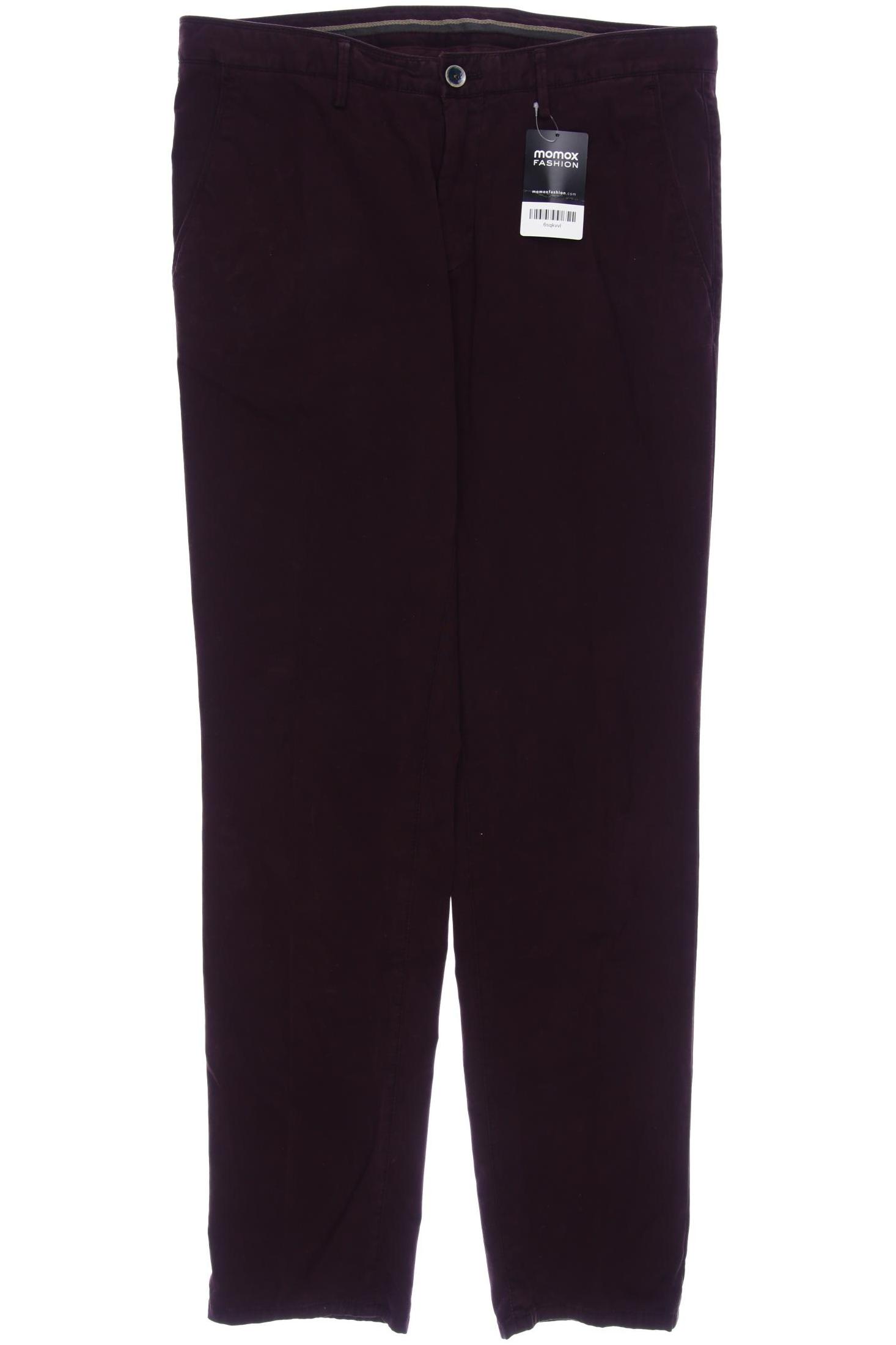 

Massimo Dutti Herren Stoffhose, bordeaux, Gr. 32