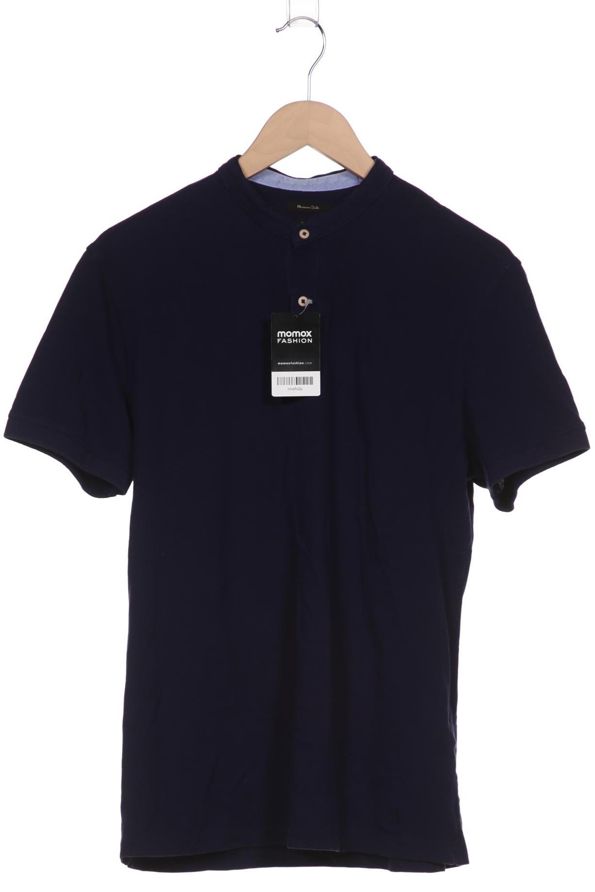 

Massimo Dutti Herren Poloshirt, marineblau, Gr. 52