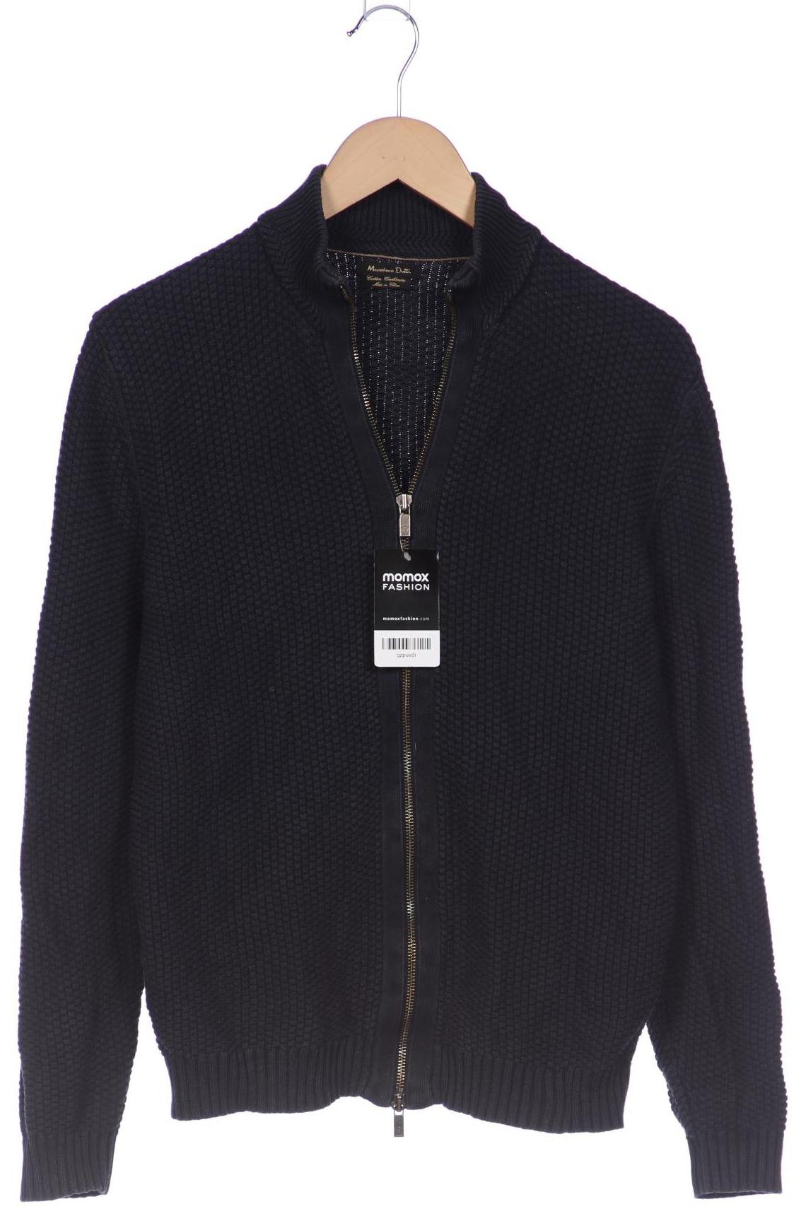 

Massimo Dutti Herren Strickjacke, marineblau, Gr. 48