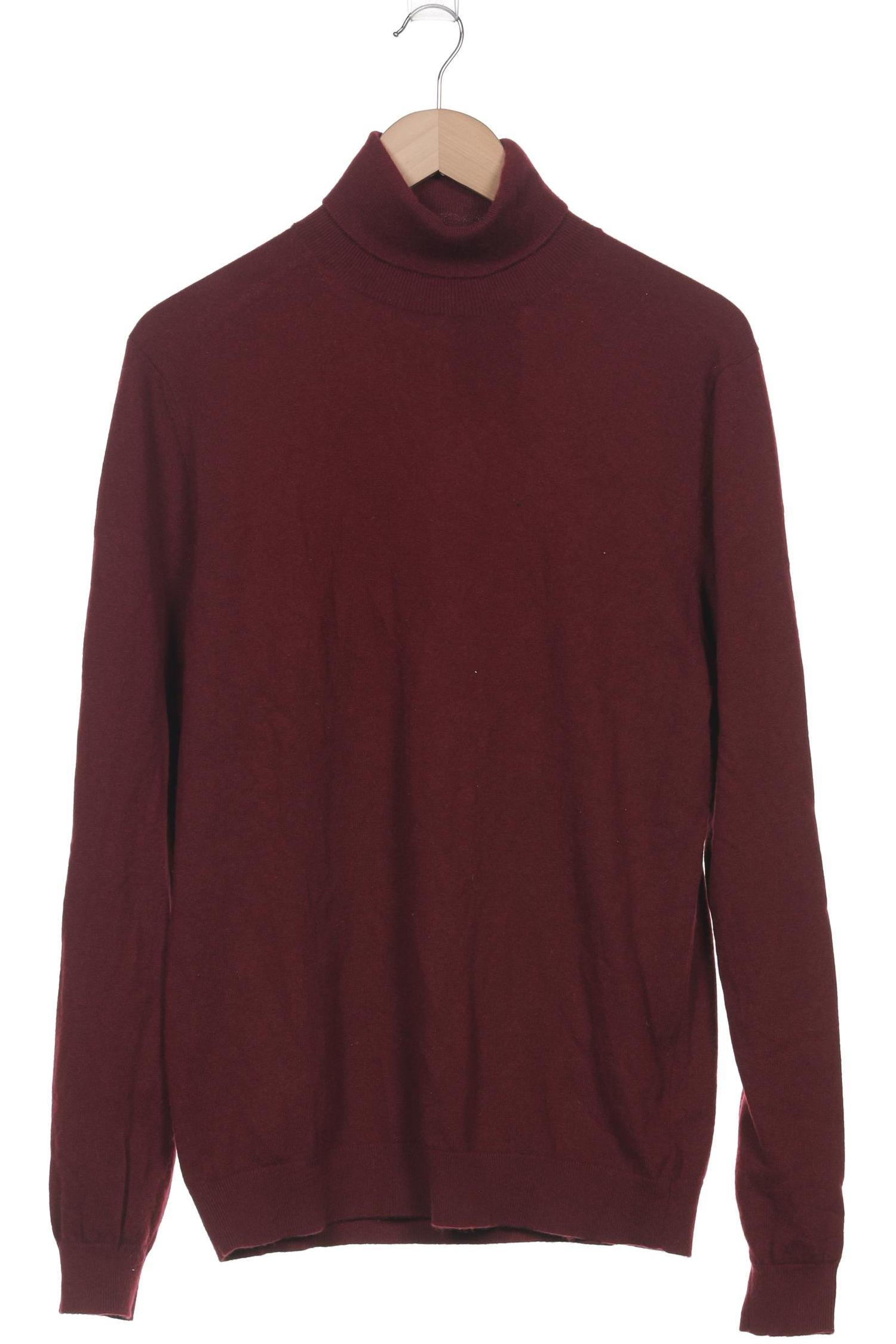 

Massimo Dutti Herren Pullover, bordeaux, Gr. 52