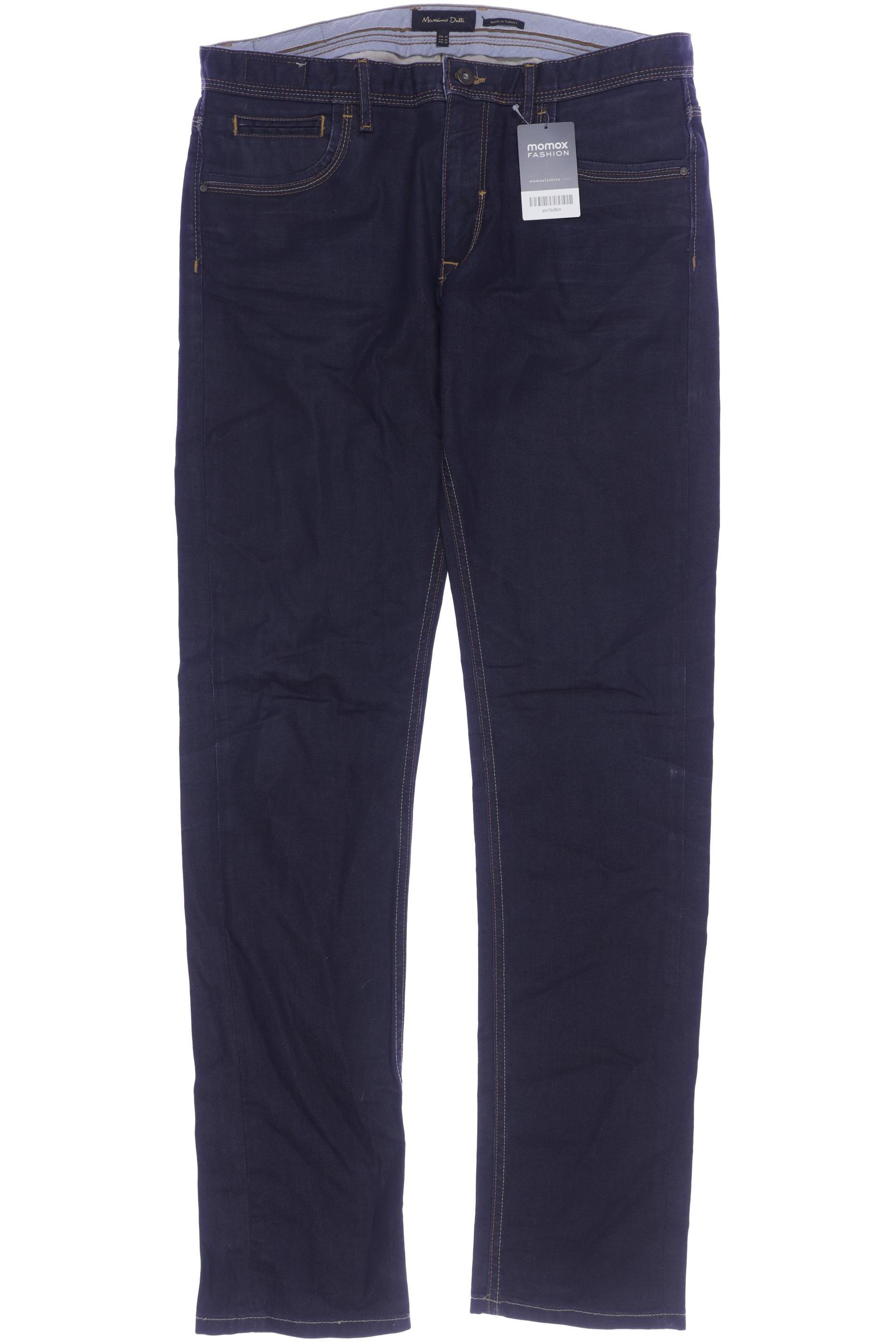

Massimo Dutti Herren Jeans, marineblau, Gr. 34