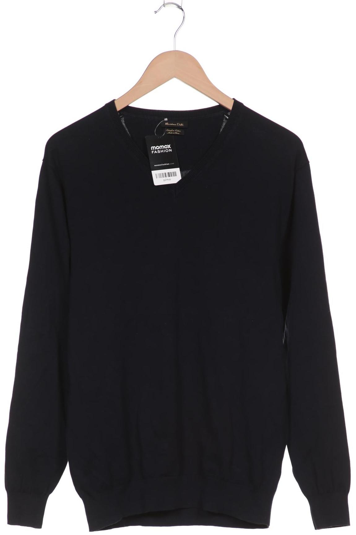 

Massimo Dutti Herren Pullover, marineblau, Gr. 54