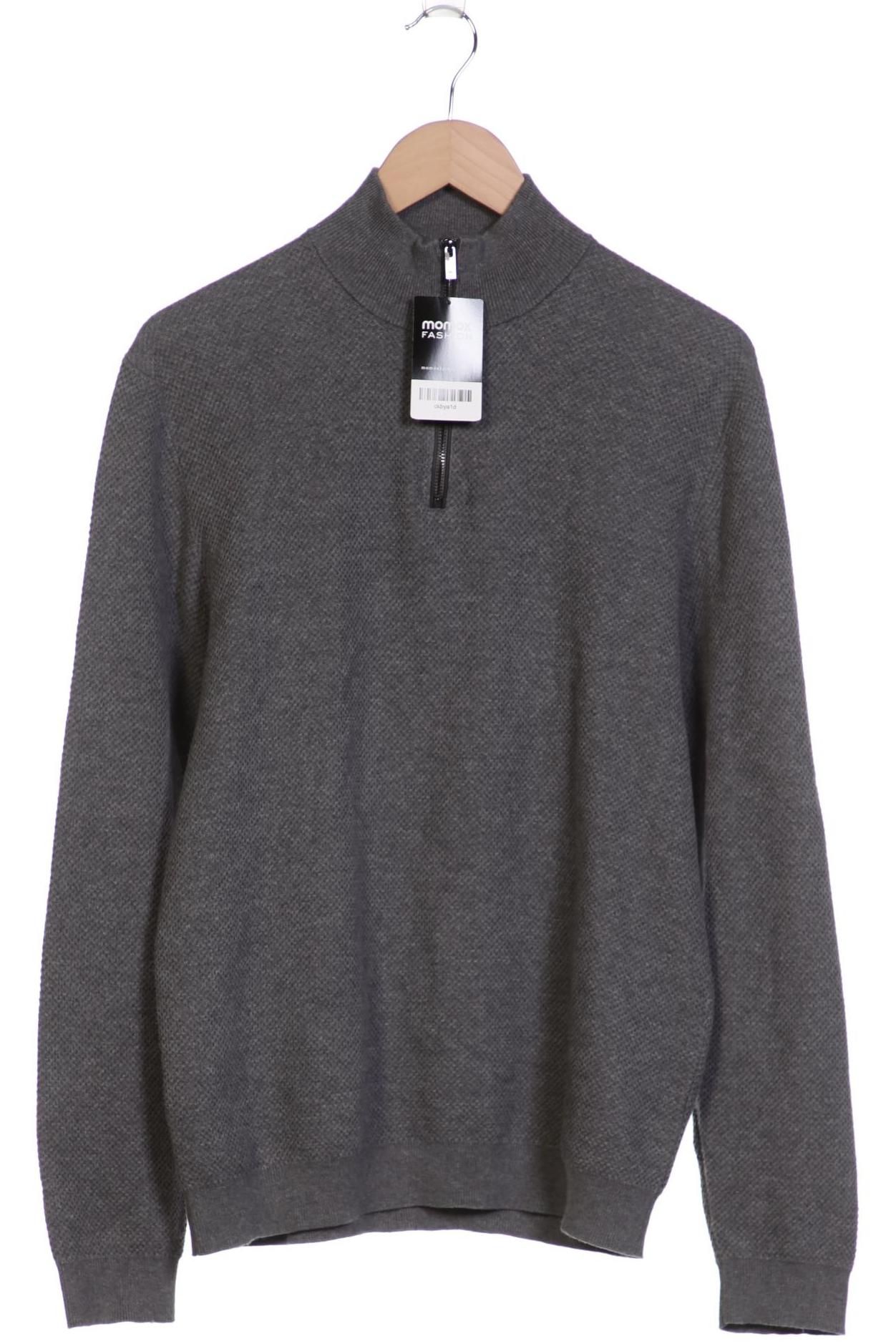 

Massimo Dutti Herren Pullover, grau, Gr. 54