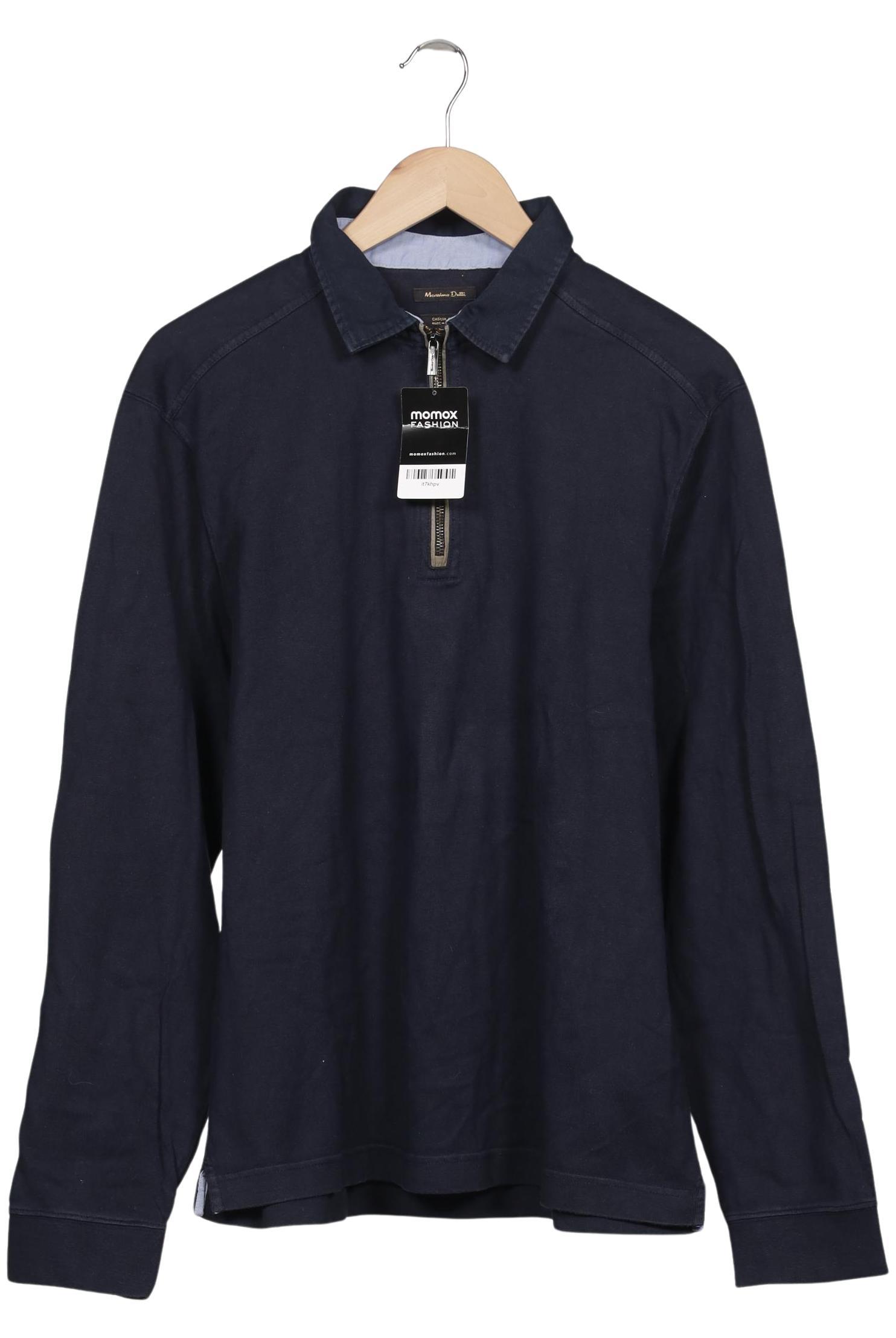 

Massimo Dutti Herren Poloshirt, marineblau, Gr. 56