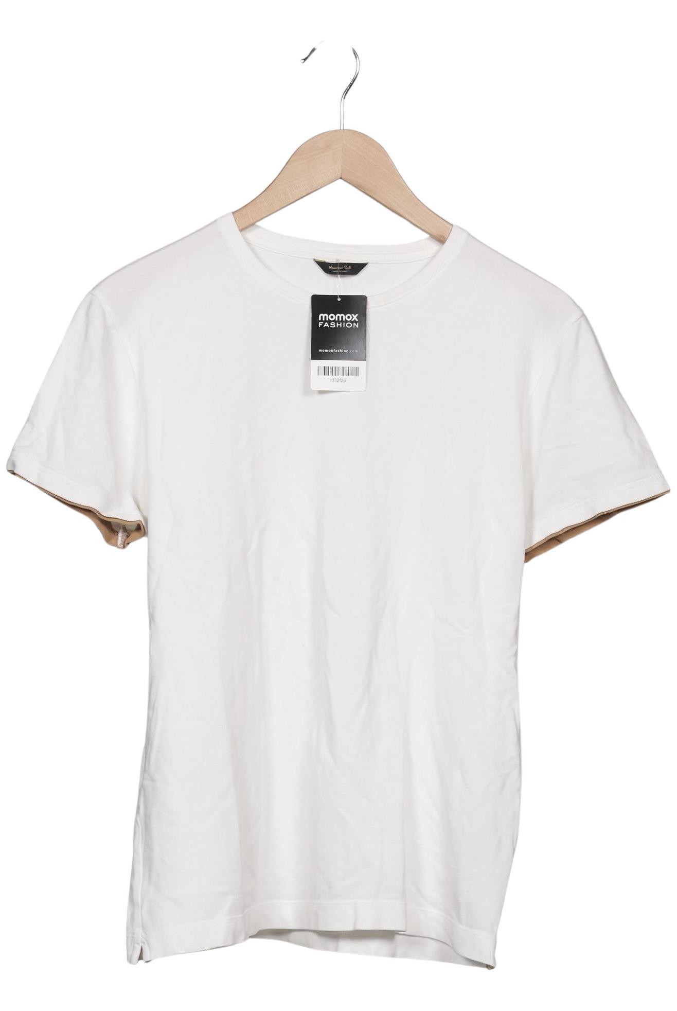 

Massimo Dutti Herren T-Shirt, weiß, Gr. 48