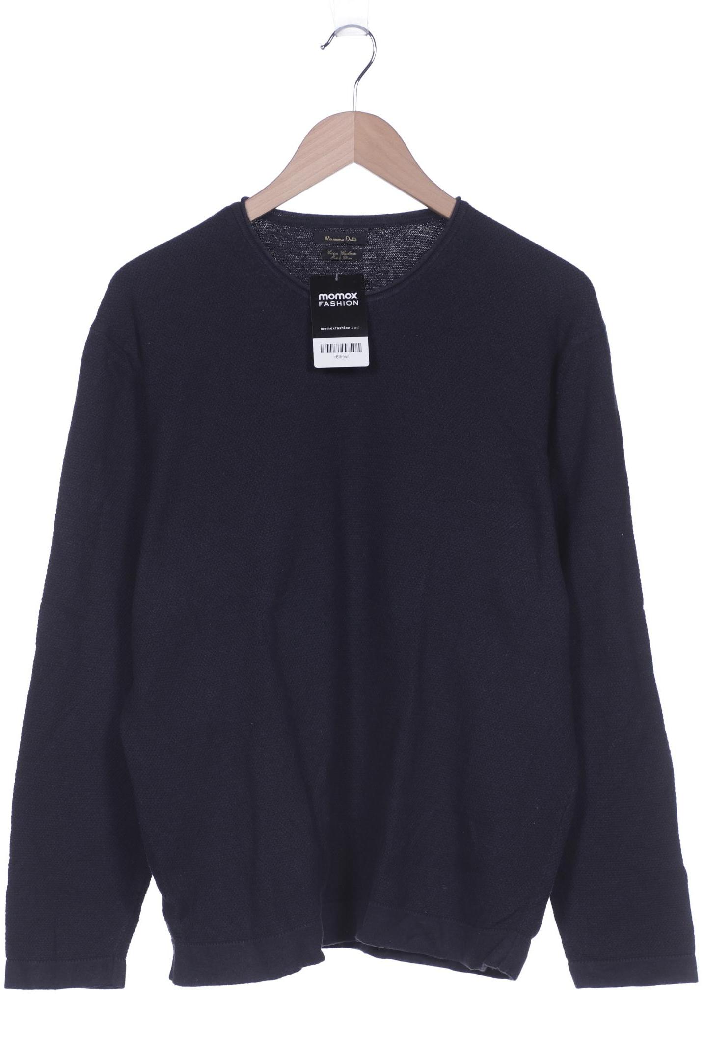 

Massimo Dutti Herren Pullover, marineblau