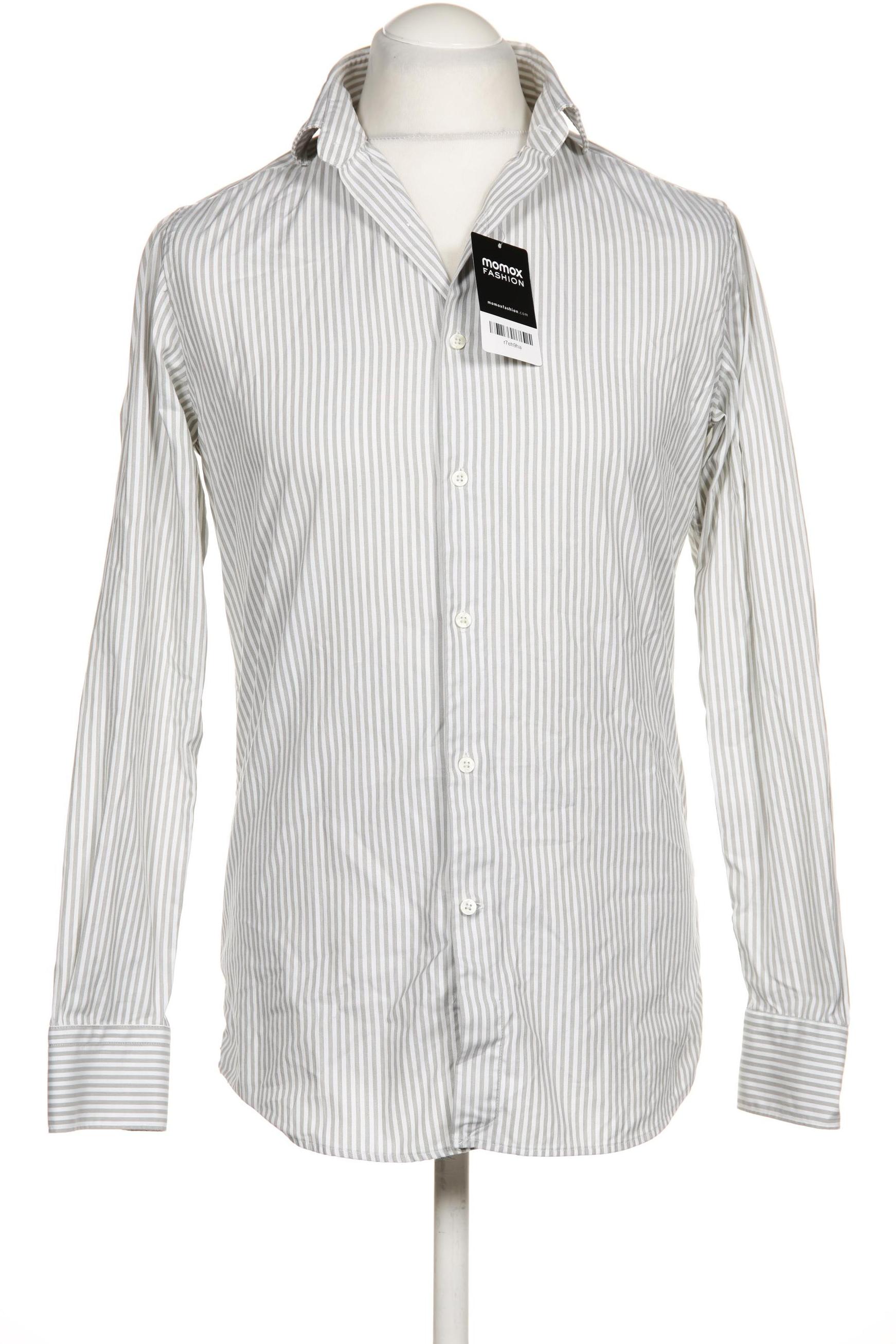

Massimo Dutti Herren Hemd, weiß, Gr. 48