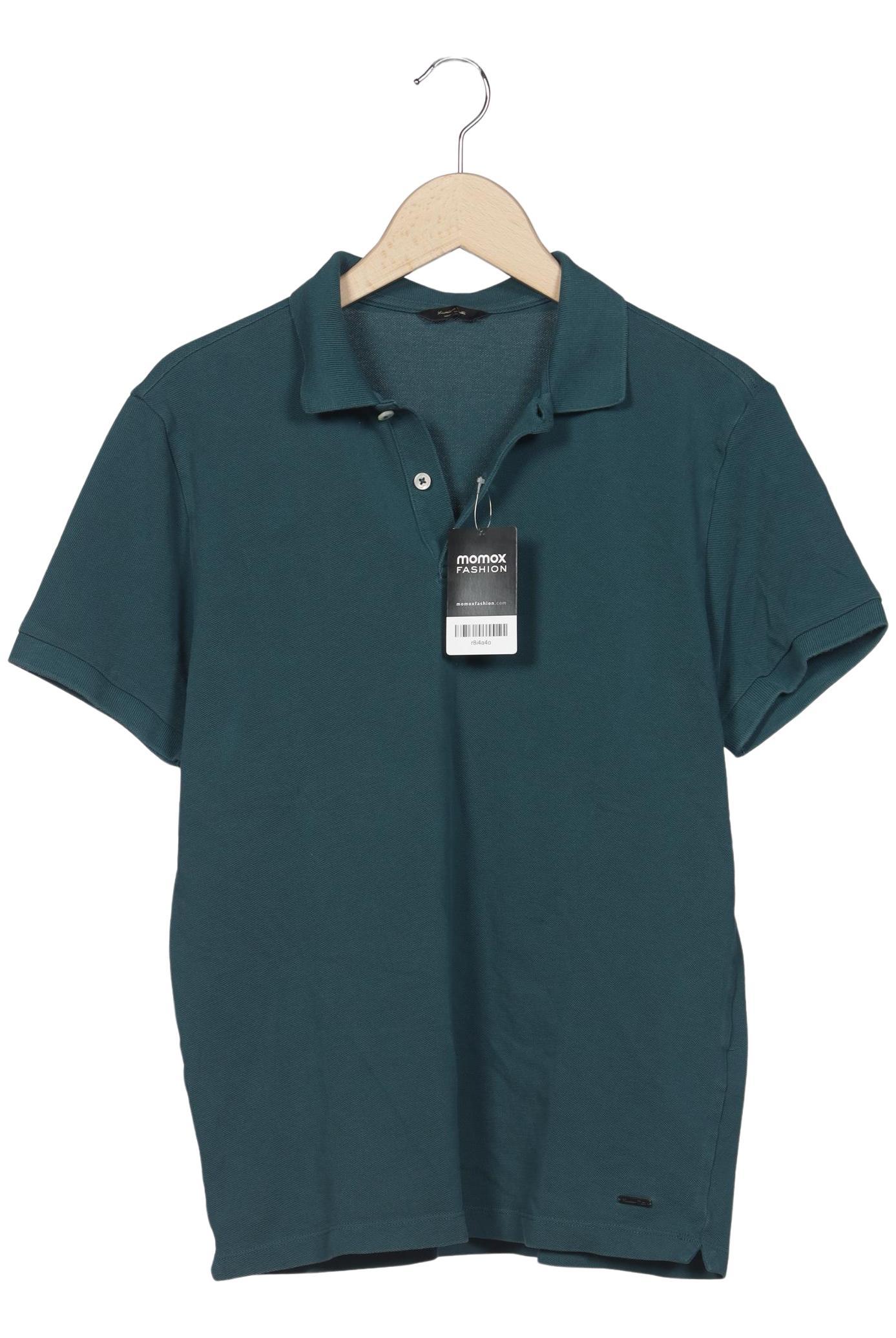 

Massimo Dutti Herren Poloshirt, grün, Gr. 48