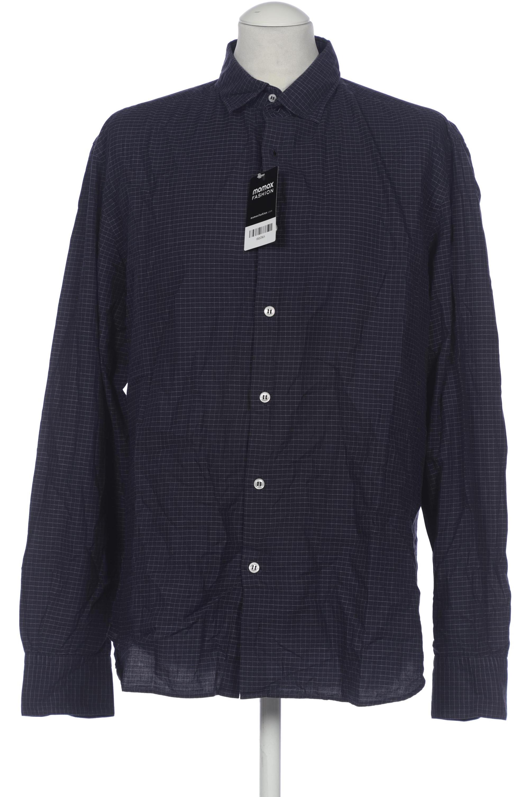 

Massimo Dutti Herren Hemd, marineblau, Gr. 54