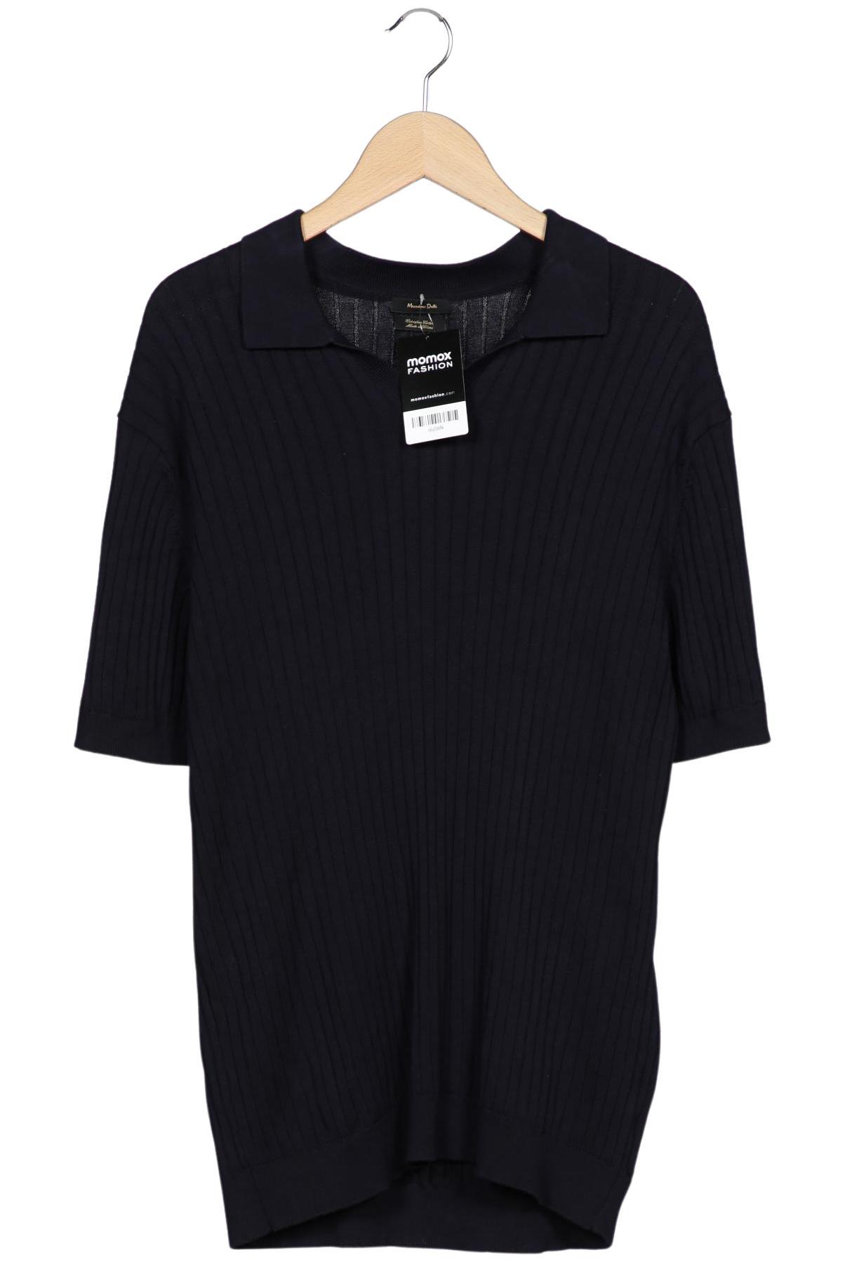

Massimo Dutti Herren Poloshirt, marineblau, Gr. 54