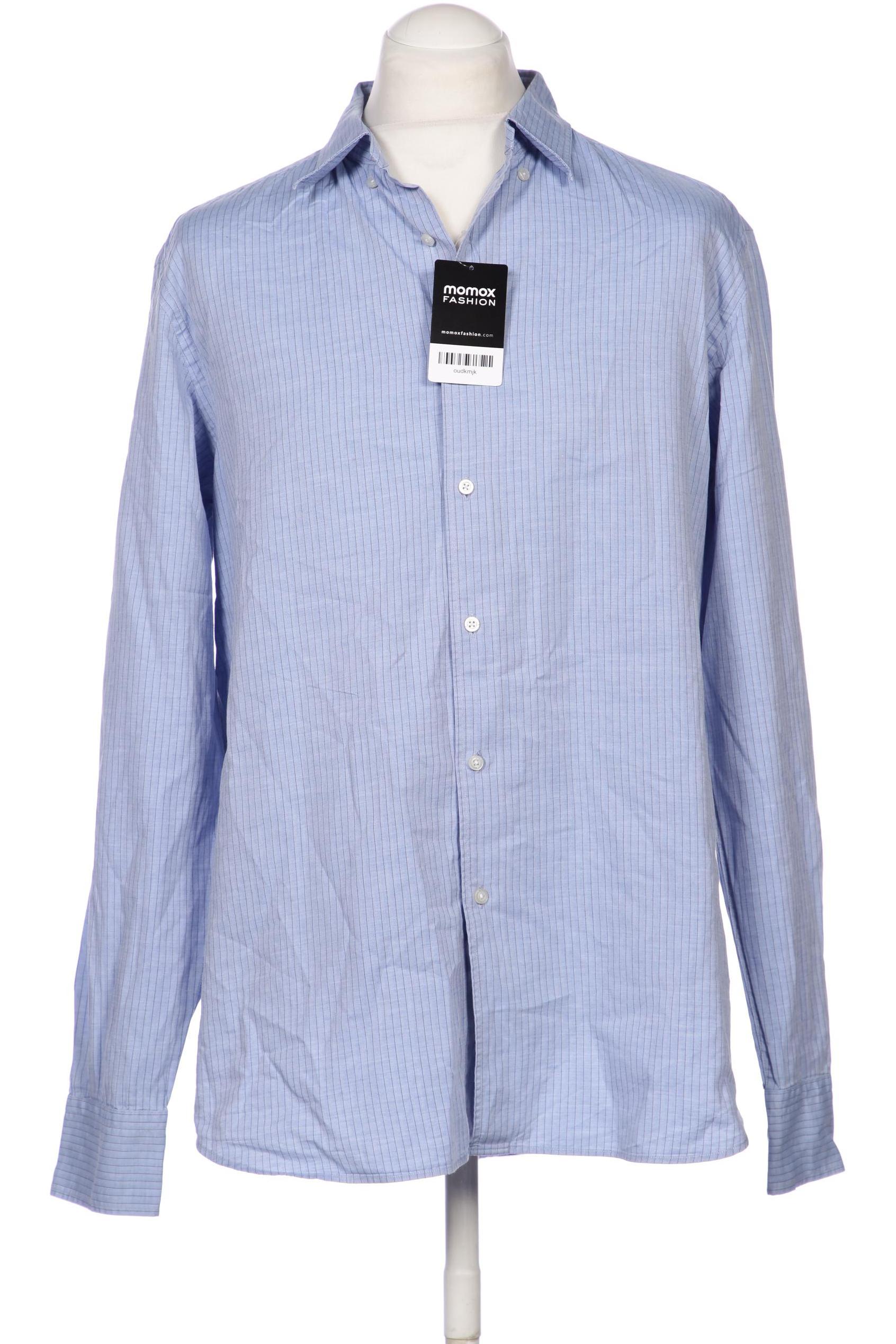 

Massimo Dutti Herren Hemd, hellblau, Gr. 54