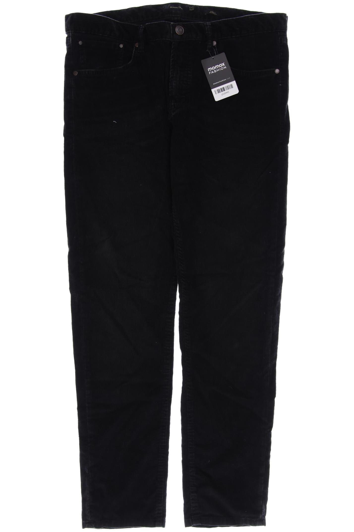

Massimo Dutti Herren Stoffhose, schwarz