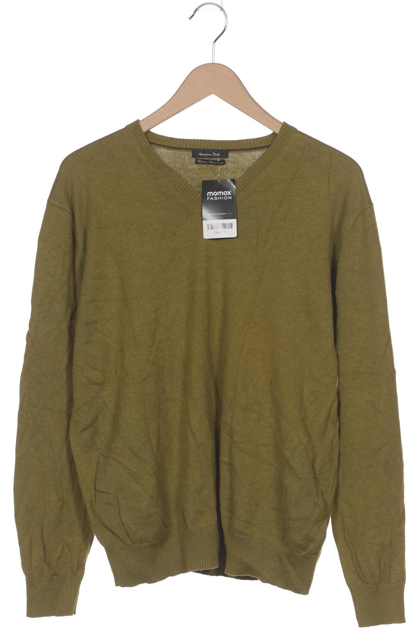 

Massimo Dutti Herren Pullover, grün, Gr. 54